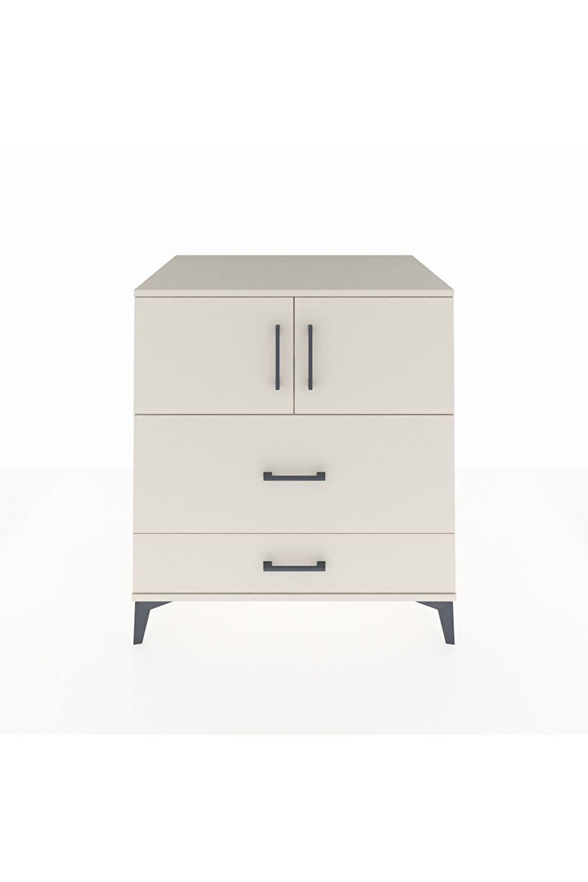 Kronos Şifonyer 2 Raflı 2 Çekmeceli 2 Kapaklı 88x59x96 Aytaşı-Aytaşı