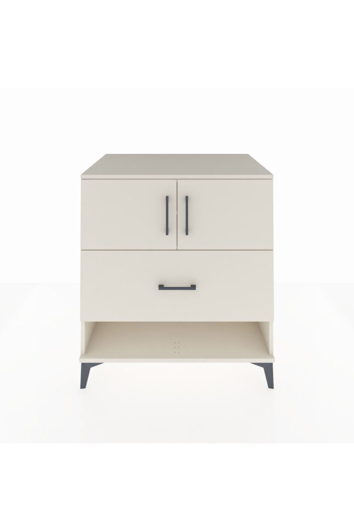 Kronos Şifonyer 2 Raflı Tek Çekmeceli 2 Kapaklı 88x59x96 Aytaşı-Aytaşı