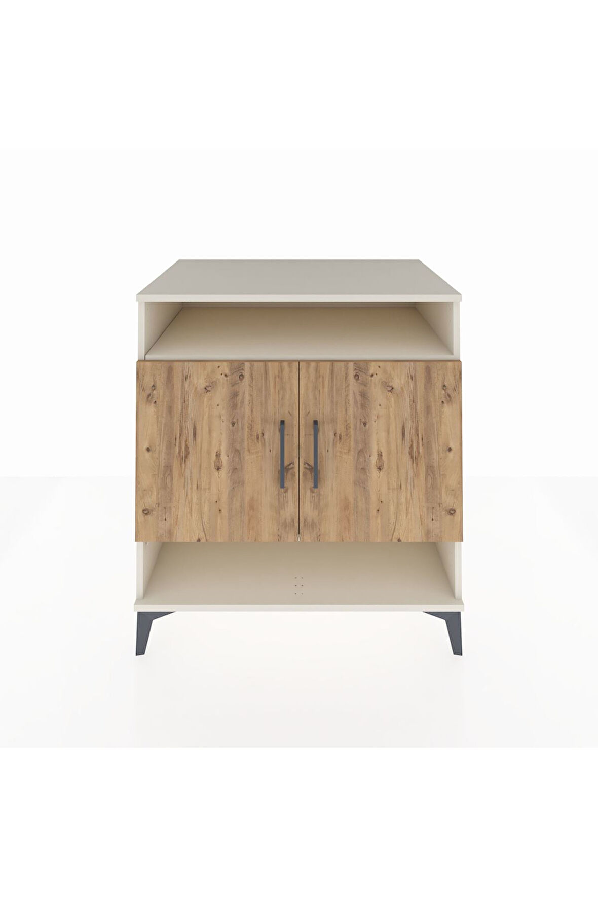 Kronos Şifonyer 3 Raflı 2 Kapaklı 88x59x96 Aytaşı-Çam