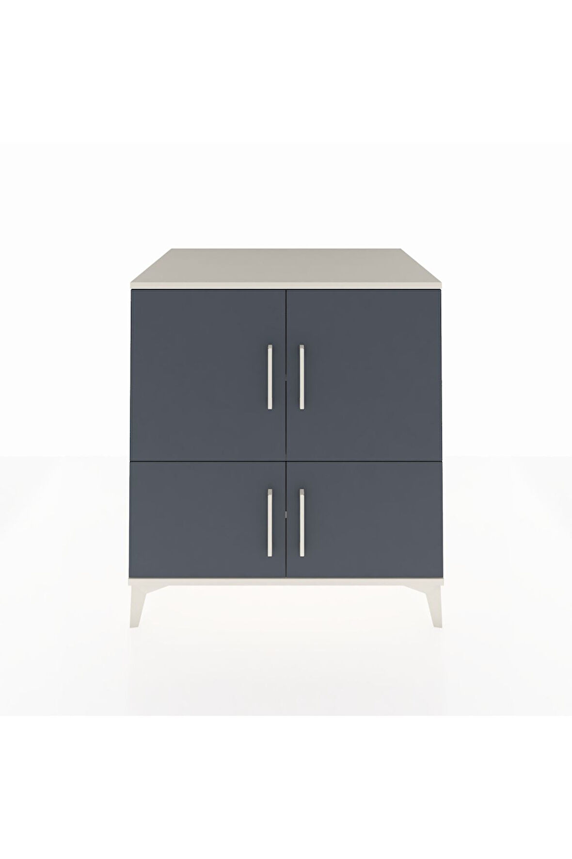 Kronos Şifonyer 3 Raflı 4 Kapaklı 88x59x96 Aytaşı-Antrasit