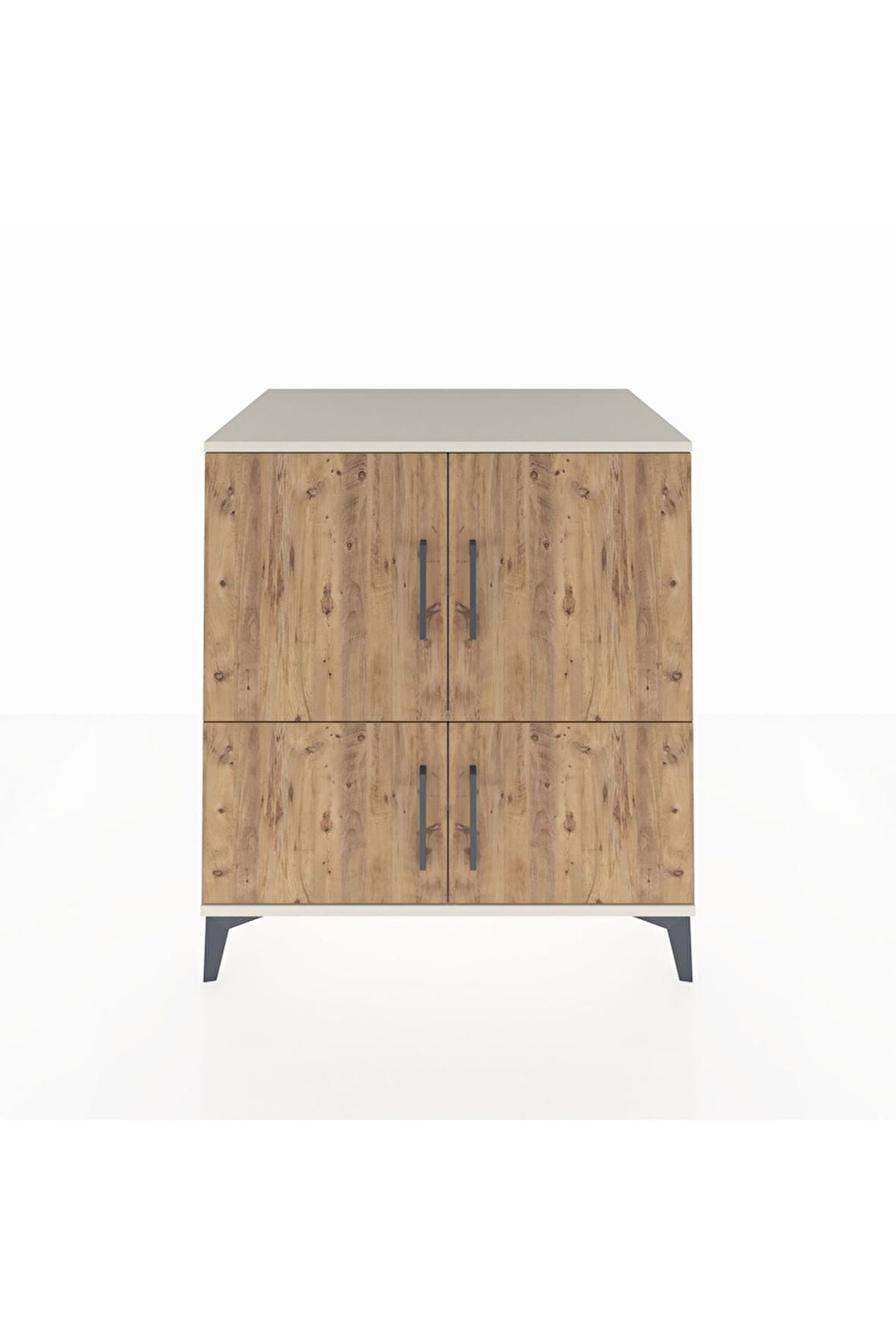 Kronos Şifonyer 3 Raflı 4 Kapaklı 88x59x96 Aytaşı-Çam