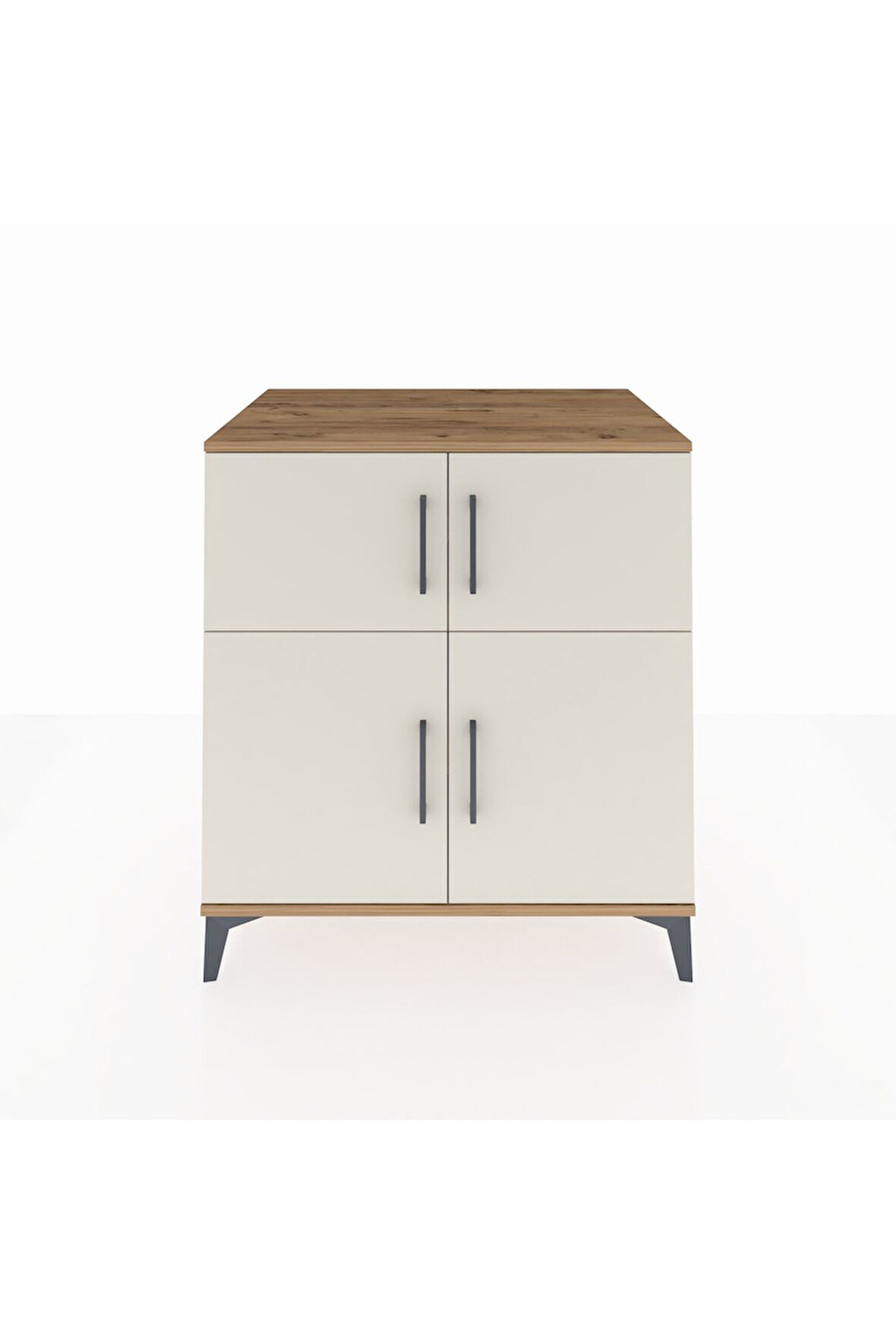 Kronos Şifonyer 3 Raflı 4 Kapaklı 88x59x96 Çam-Aytaşı