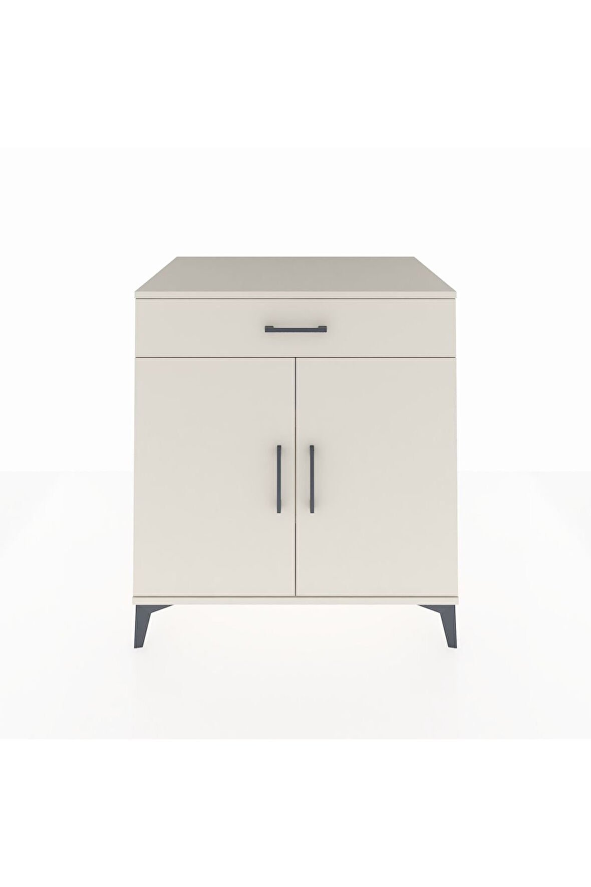 Kronos Şifonyer 2 Raflı Tek Çekmeceli 2 Kapaklı 88x59x96 Aytaşı-Aytaşı