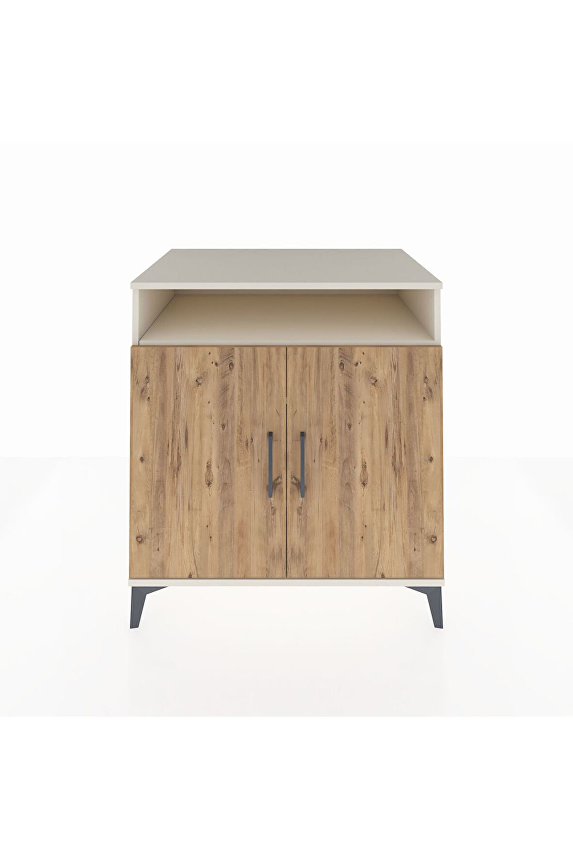 Kronos Şifonyer 3 Raflı 2 Kapaklı 88x59x96 Aytaşı-Çam