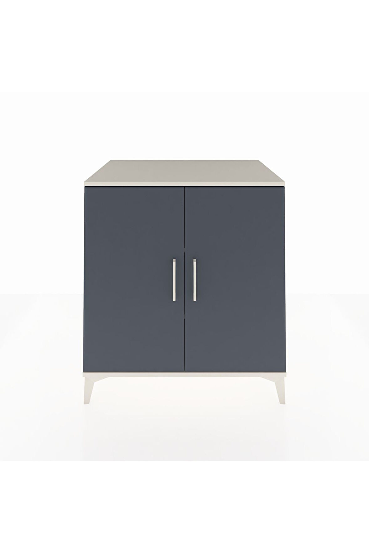 Kronos Şifonyer 2 Raflı 2 Kapaklı 88x59x96 Aytaşı-Antrasit