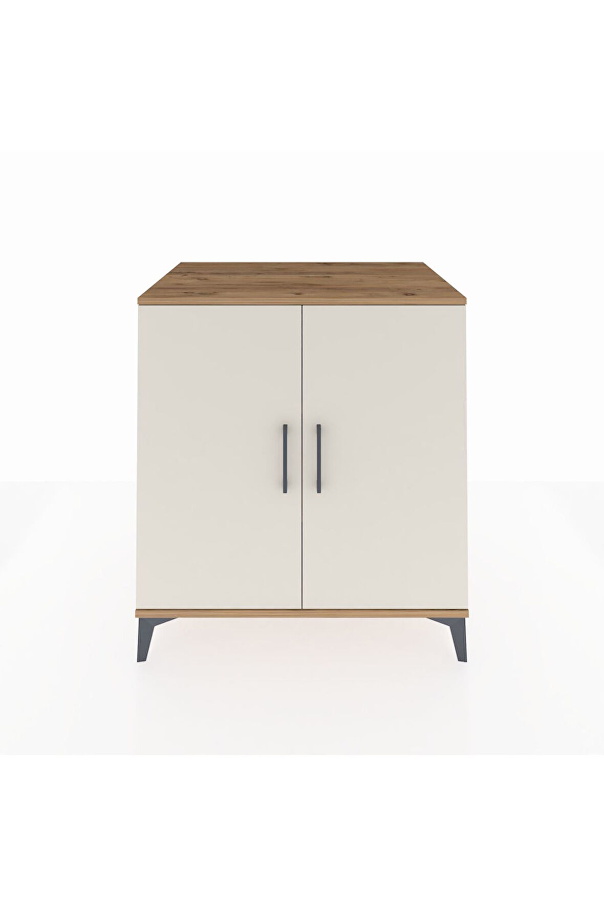 Kronos Şifonyer 2 Raflı 2 Kapaklı 88x59x96 Çam-Aytaşı