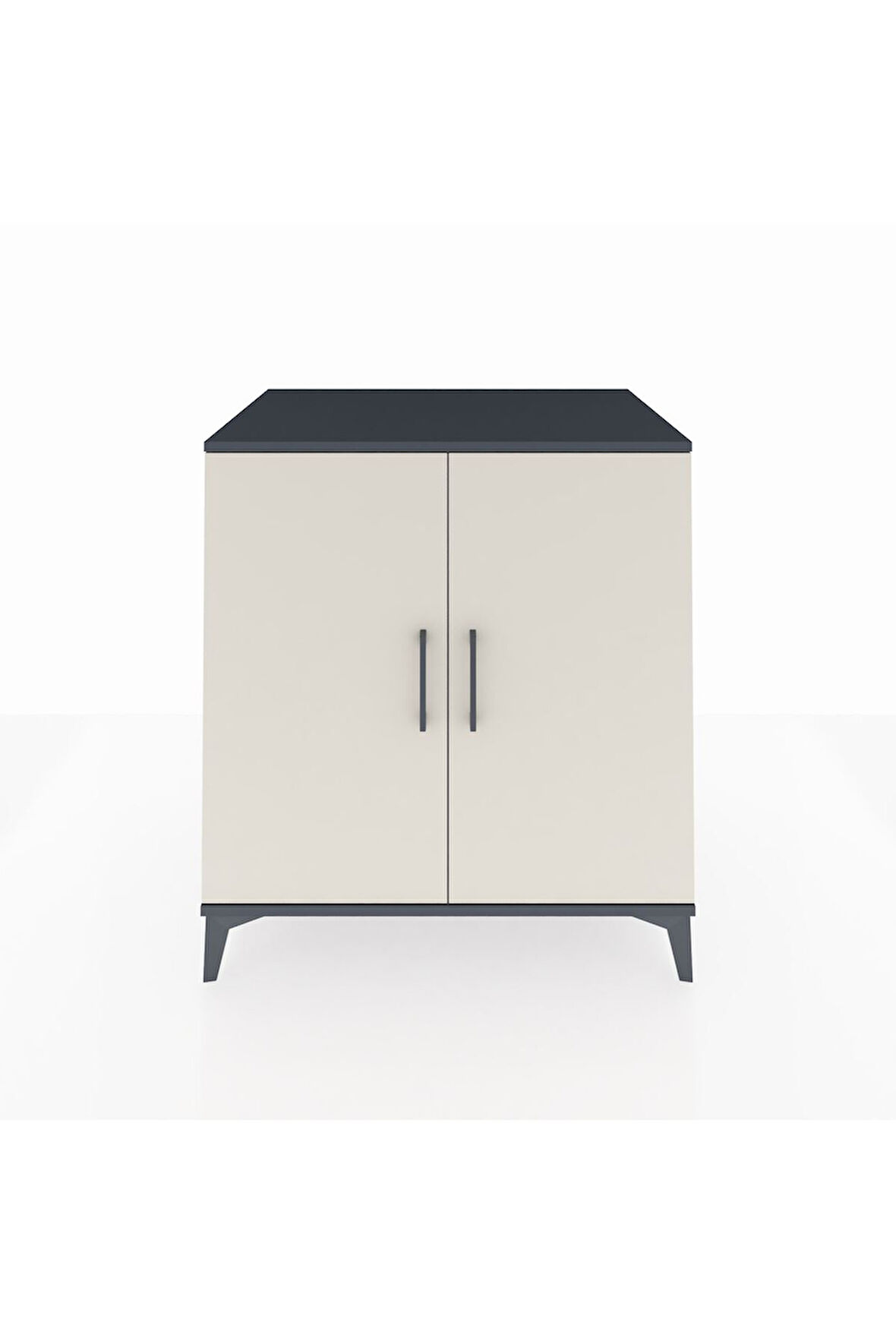 Kronos Şifonyer 2 Kapaklı 88x59x96 Antrasit-Aytaşı