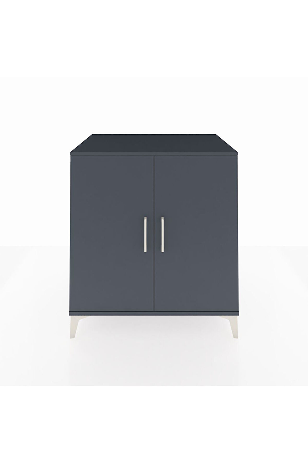 Kronos Şifonyer 2 Kapaklı 88x59x96 Antrasit-Antrasit