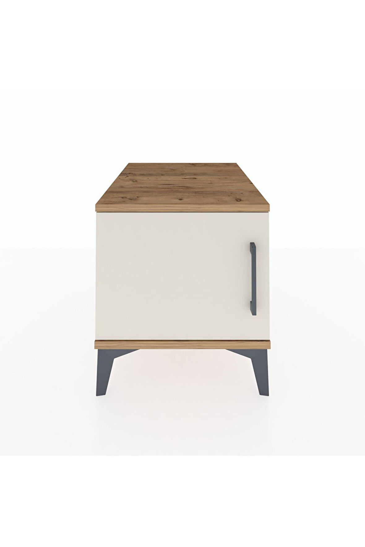 Kronos Komodin Tek Raflı Tek Kapaklı 44x59x48 Çam-Aytaşı