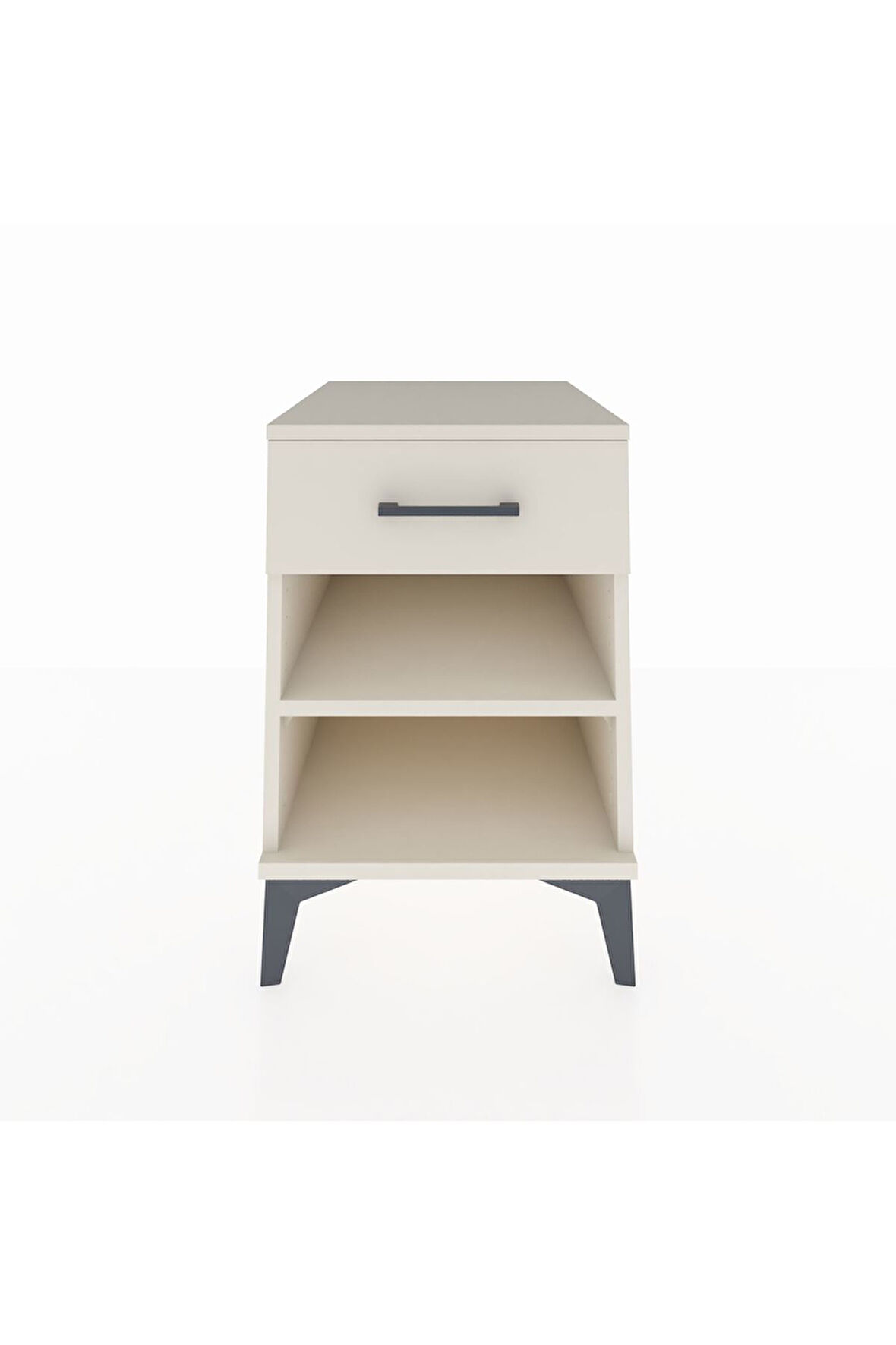 Kronos Komodin Tek Raflı Tek Çekmeceli 44x59x64 Aytaşı-Aytaşı