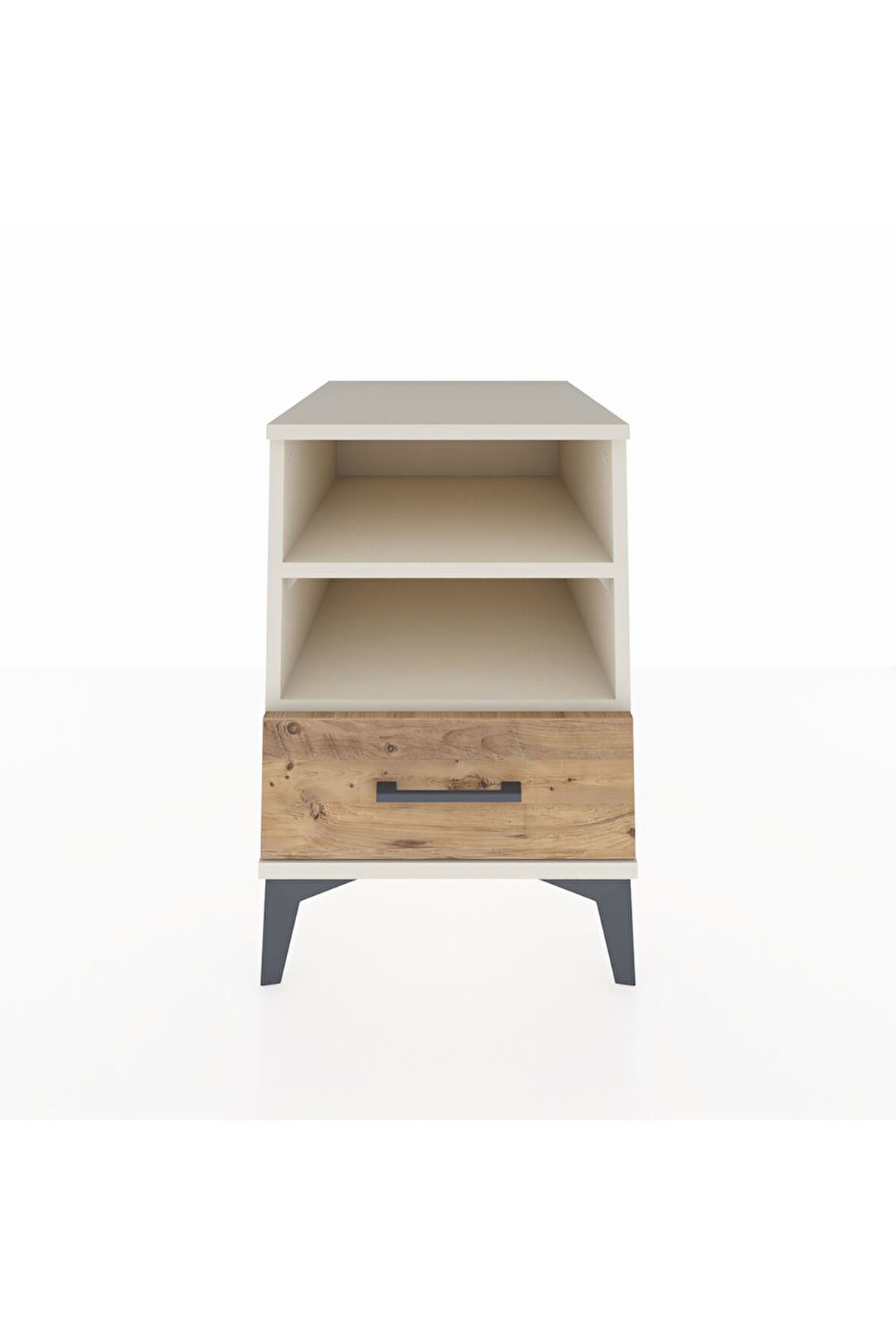 Kronos Komodin 2 Raflı Tek Çekmeceli 44x59x64 Aytaşı-Çam