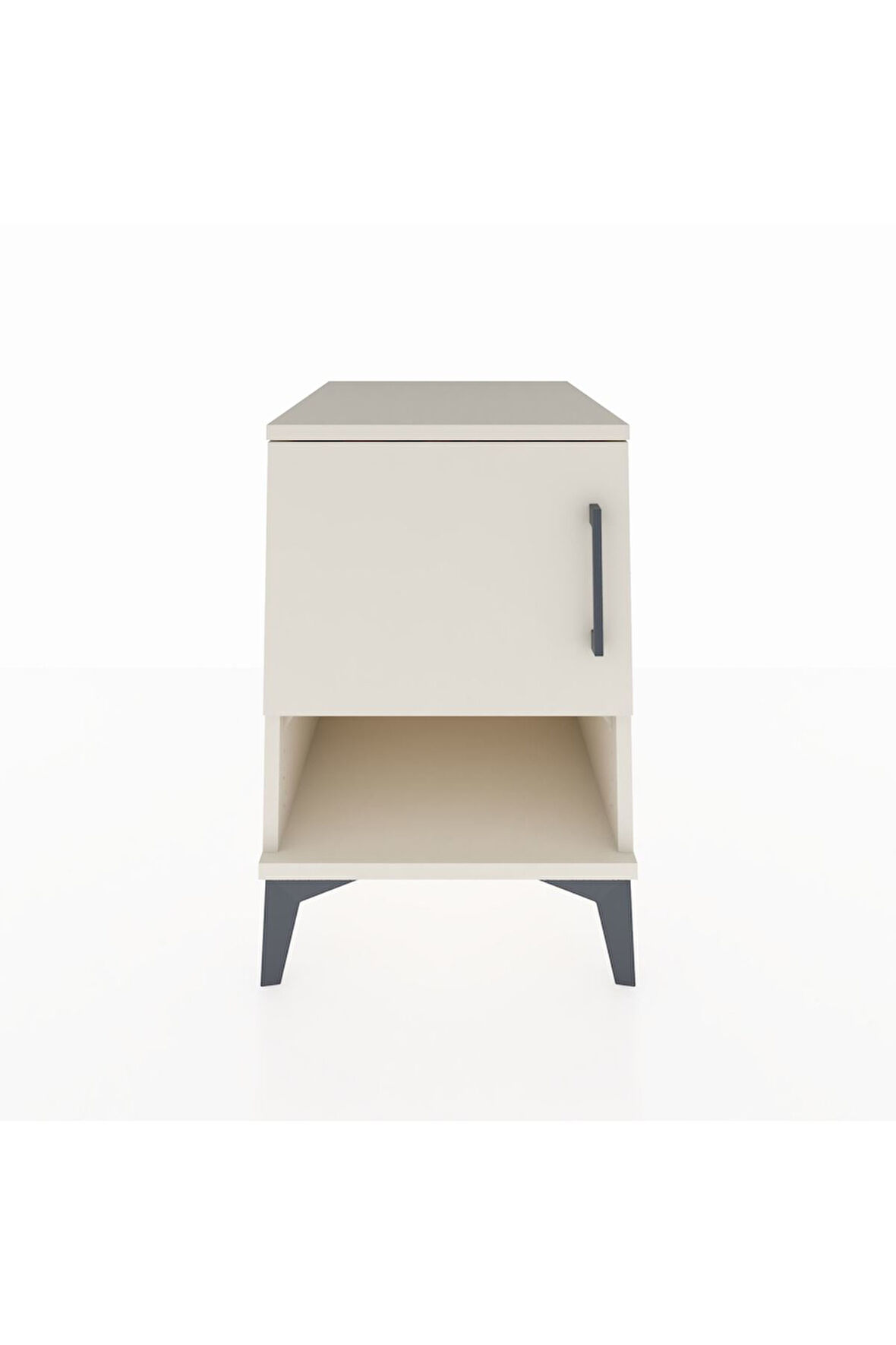 Kronos Komodin 2 Raflı Tek Kapaklı 44x59x64 Aytaşı-Aytaşı