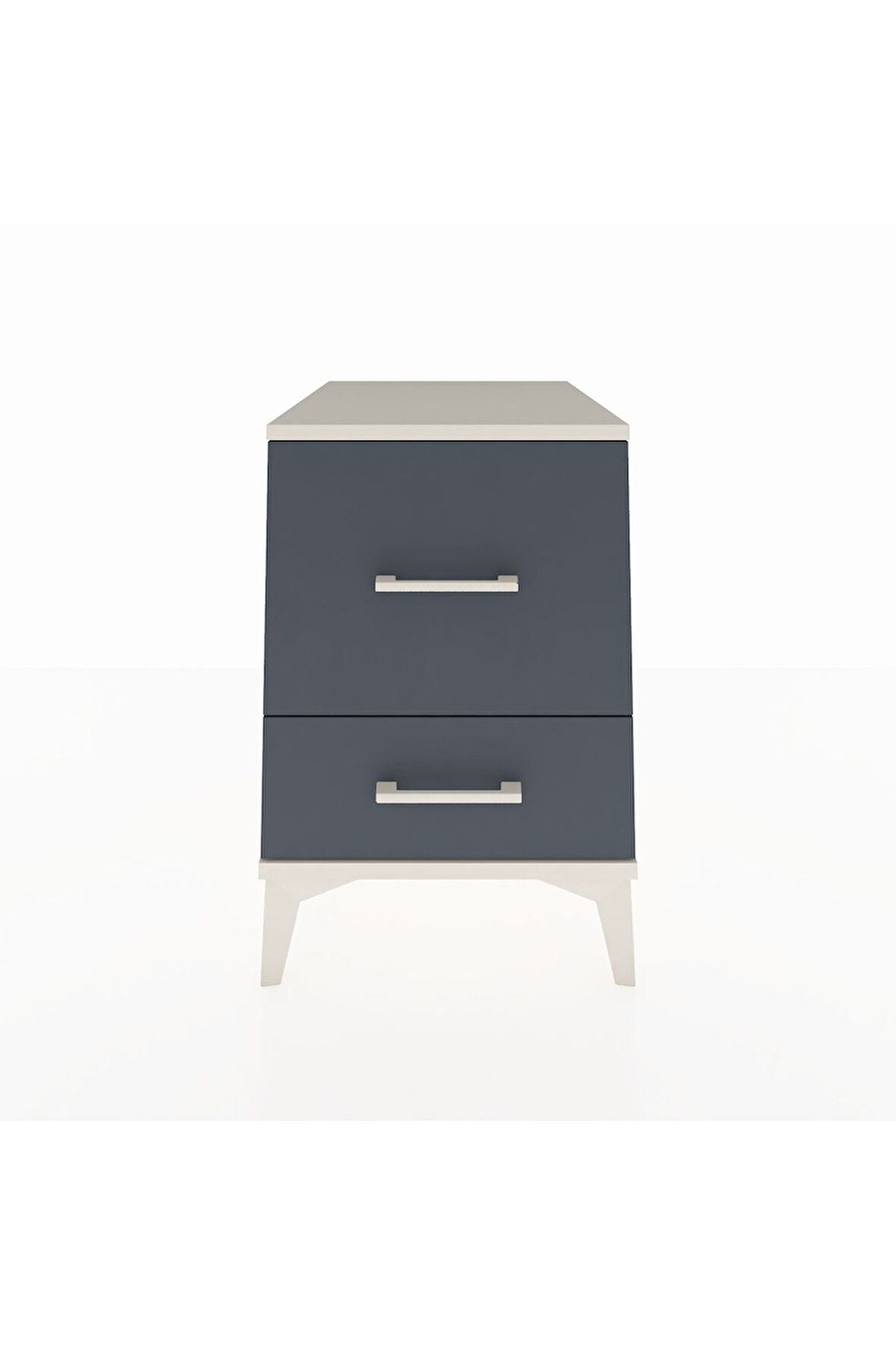 Kronos Komodin 2 Çekmeceli 44x59x64 Aytaşı-Antrasit