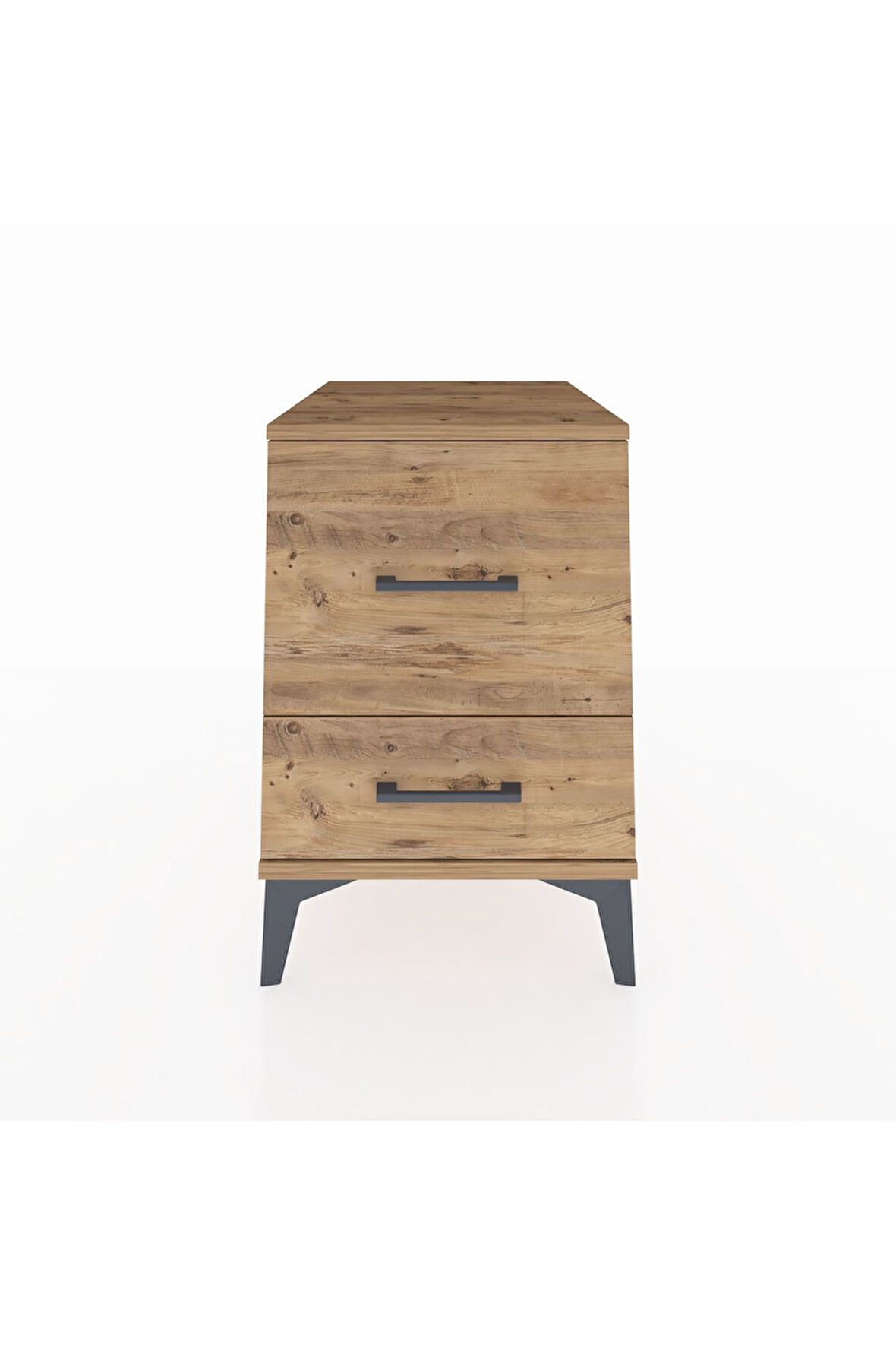 Kronos Komodin 2 Çekmeceli 44x59x64 Çam-Çam