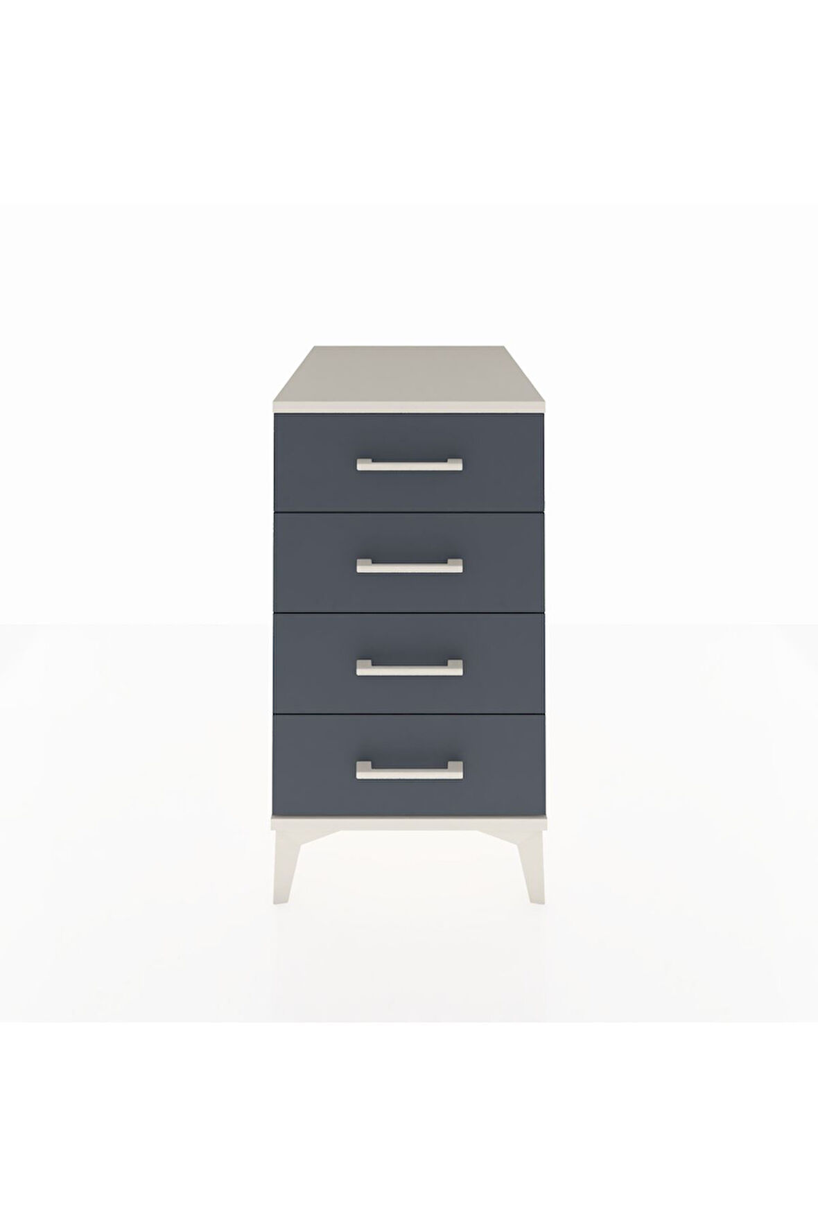 Kronos Komodin 4 Çekmeceli 44x59x80 Aytaşı-Antrasit