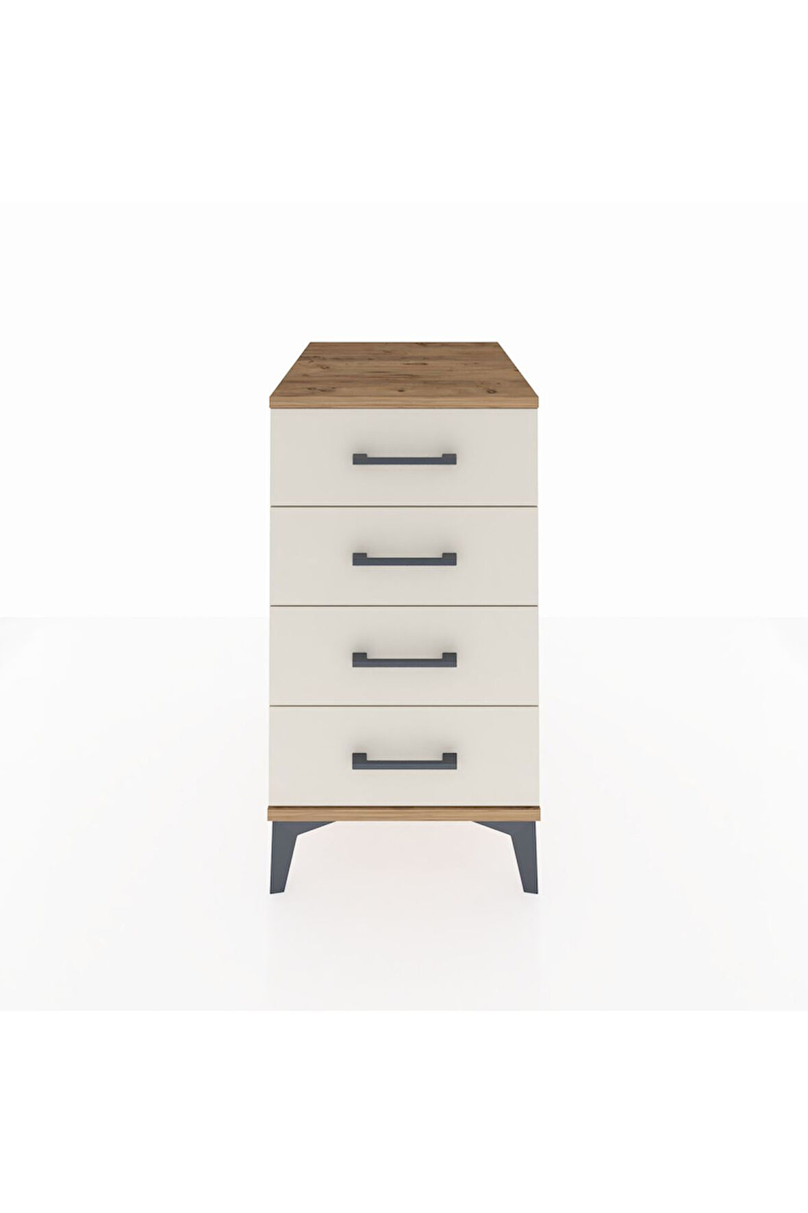 Kronos Komodin 4 Çekmeceli 44x59x80 Çam-Aytaşı