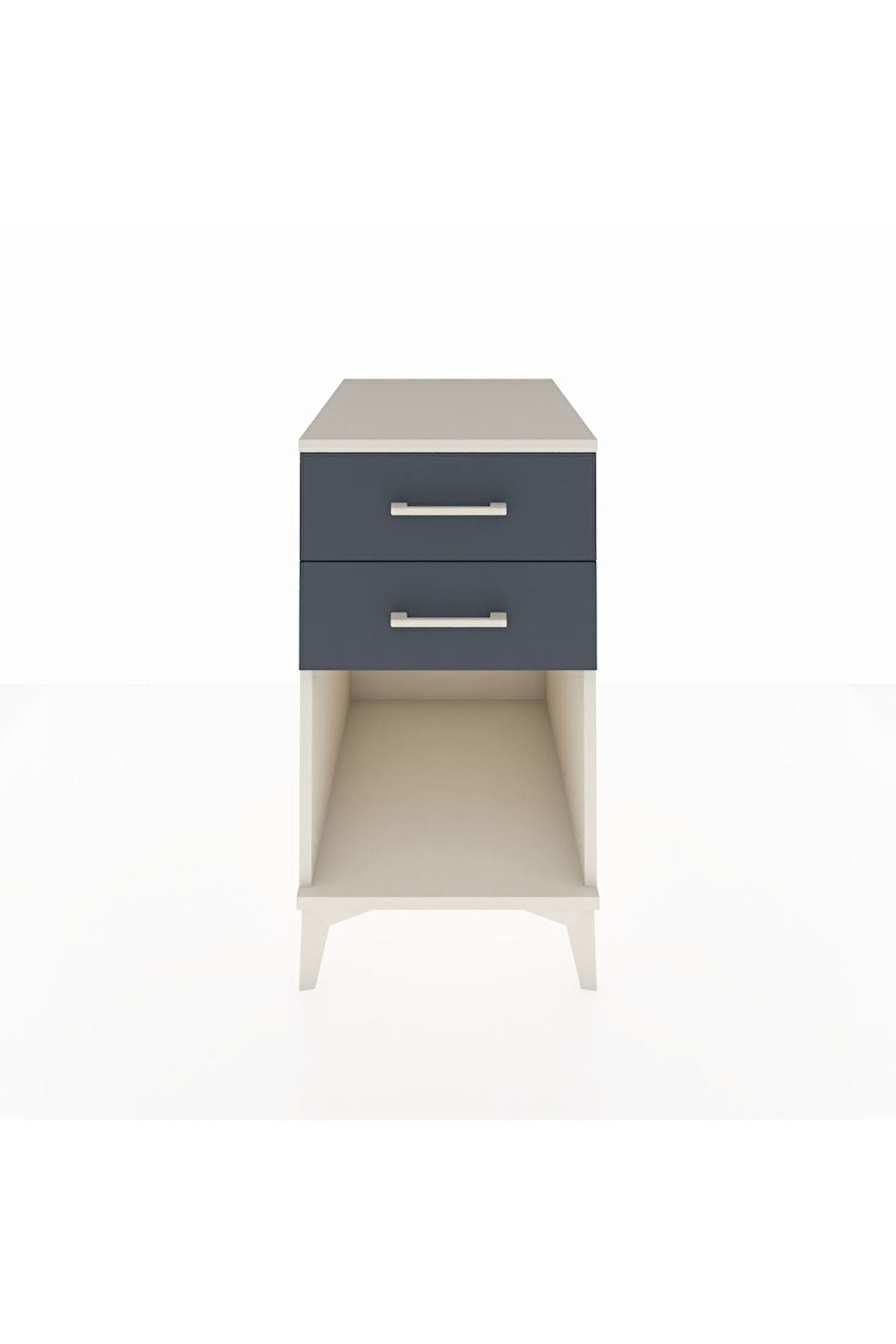 Kronos Komodin 2 Çekmeceli 44x59x80 Aytaşı-Antrasit