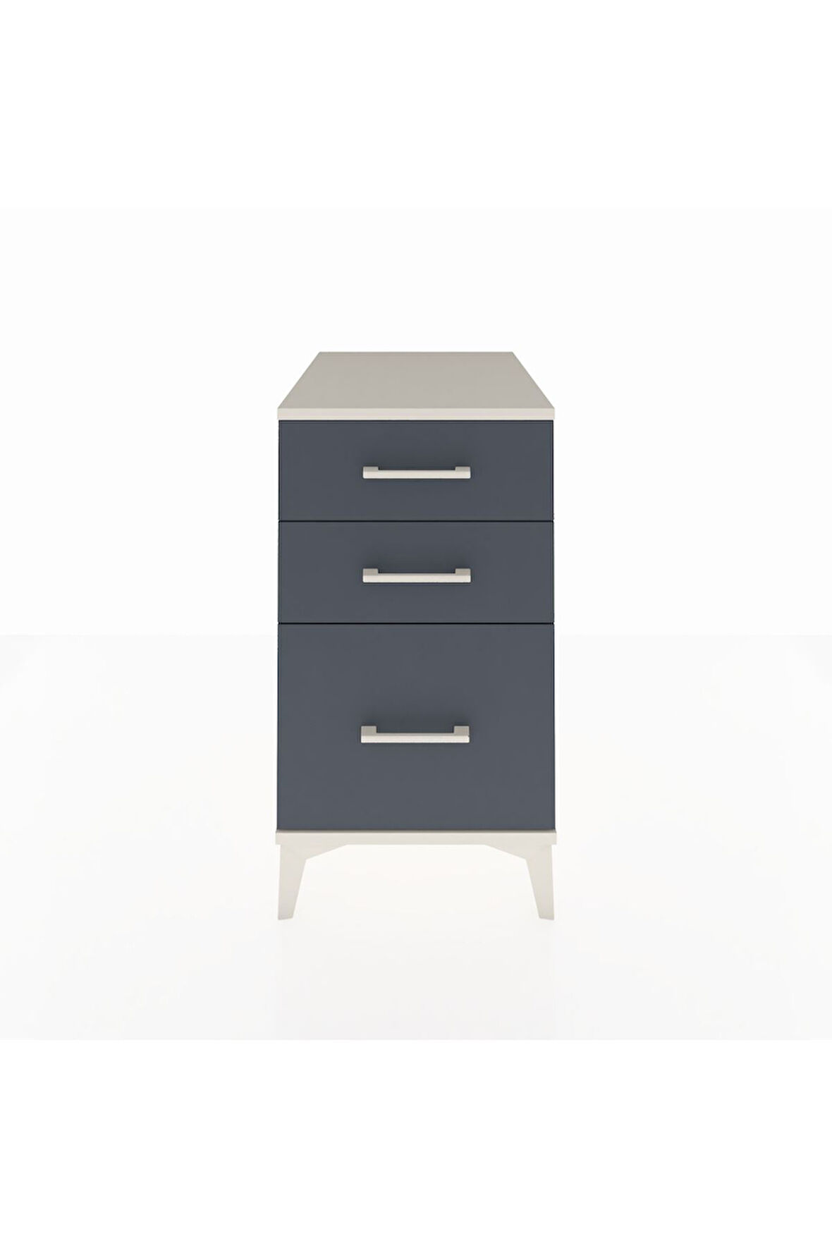 Kronos Komodin 3 Çekmeceli 44x59x80 Aytaşı-Antrasit