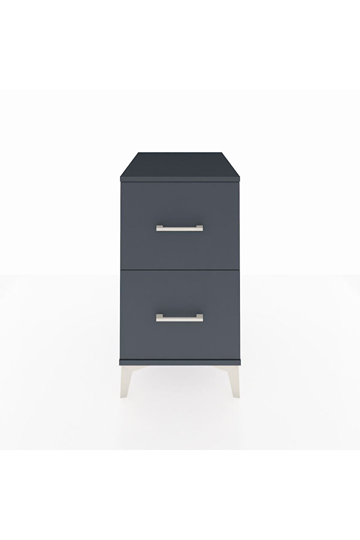 Kronos Komodin 2 Çekmeceli 44x59x80 Antrasit-Antrasit