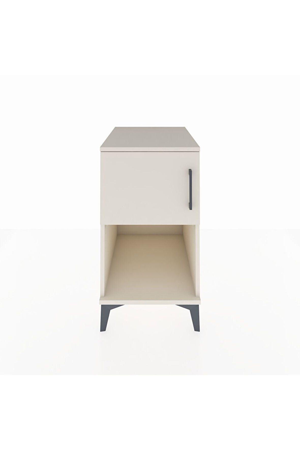 Kronos Komodin 2 Raflı Tek Kapaklı 44x59x80 Aytaşı-Aytaşı