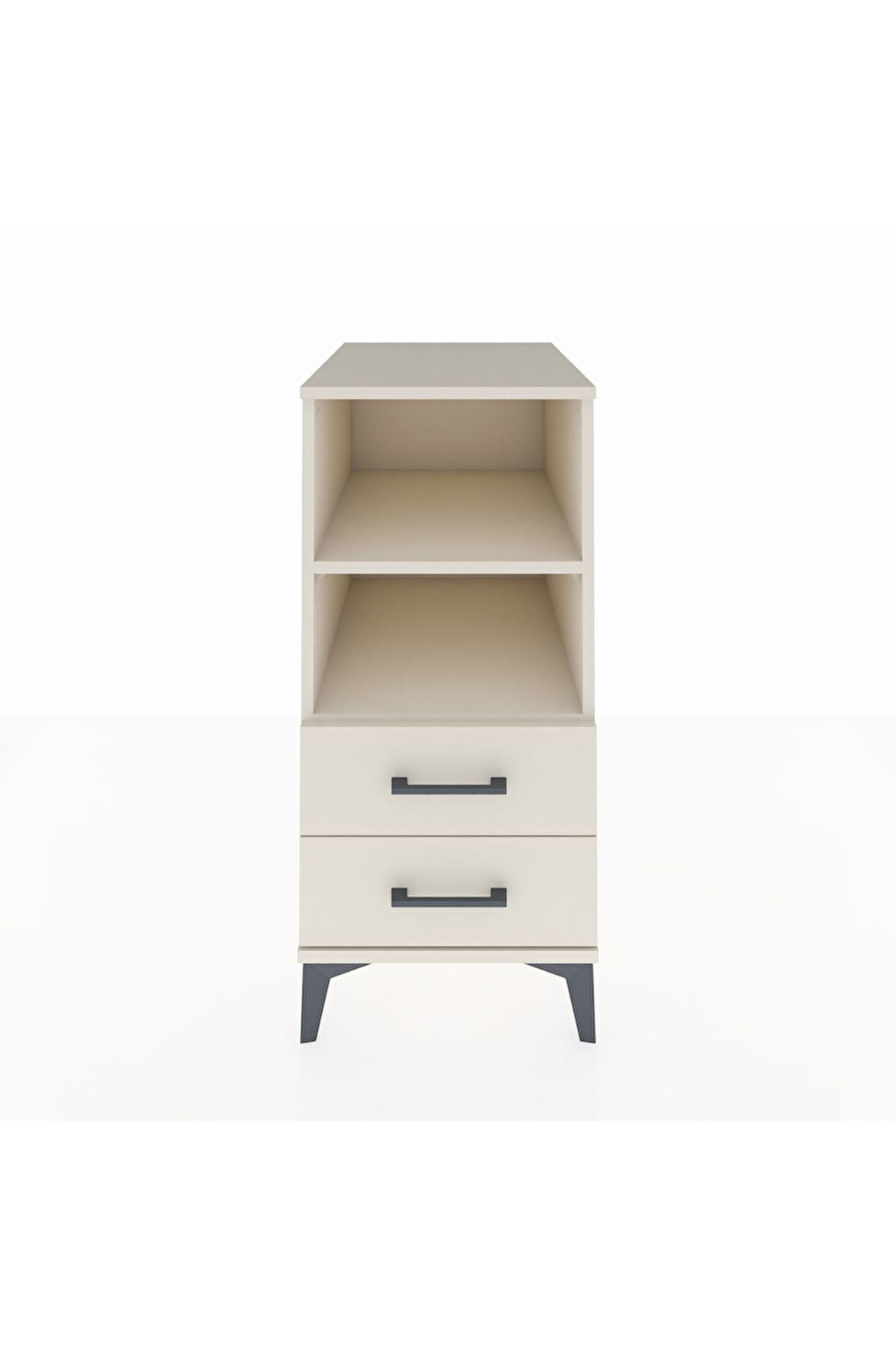 Kronos Komodin 2 Raflı 2 Çekmeceli 44x59x96 Aytaşı-Aytaşı
