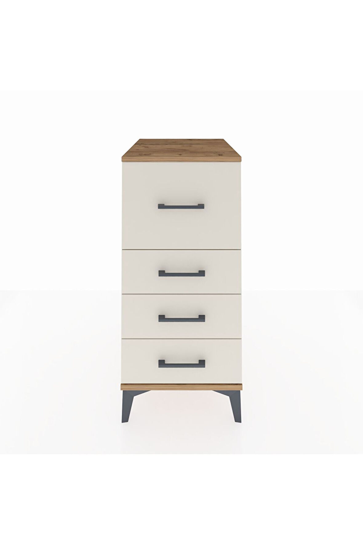 Kronos Komodin 4 Çekmeceli 44x59x96 Çam-Aytaşı