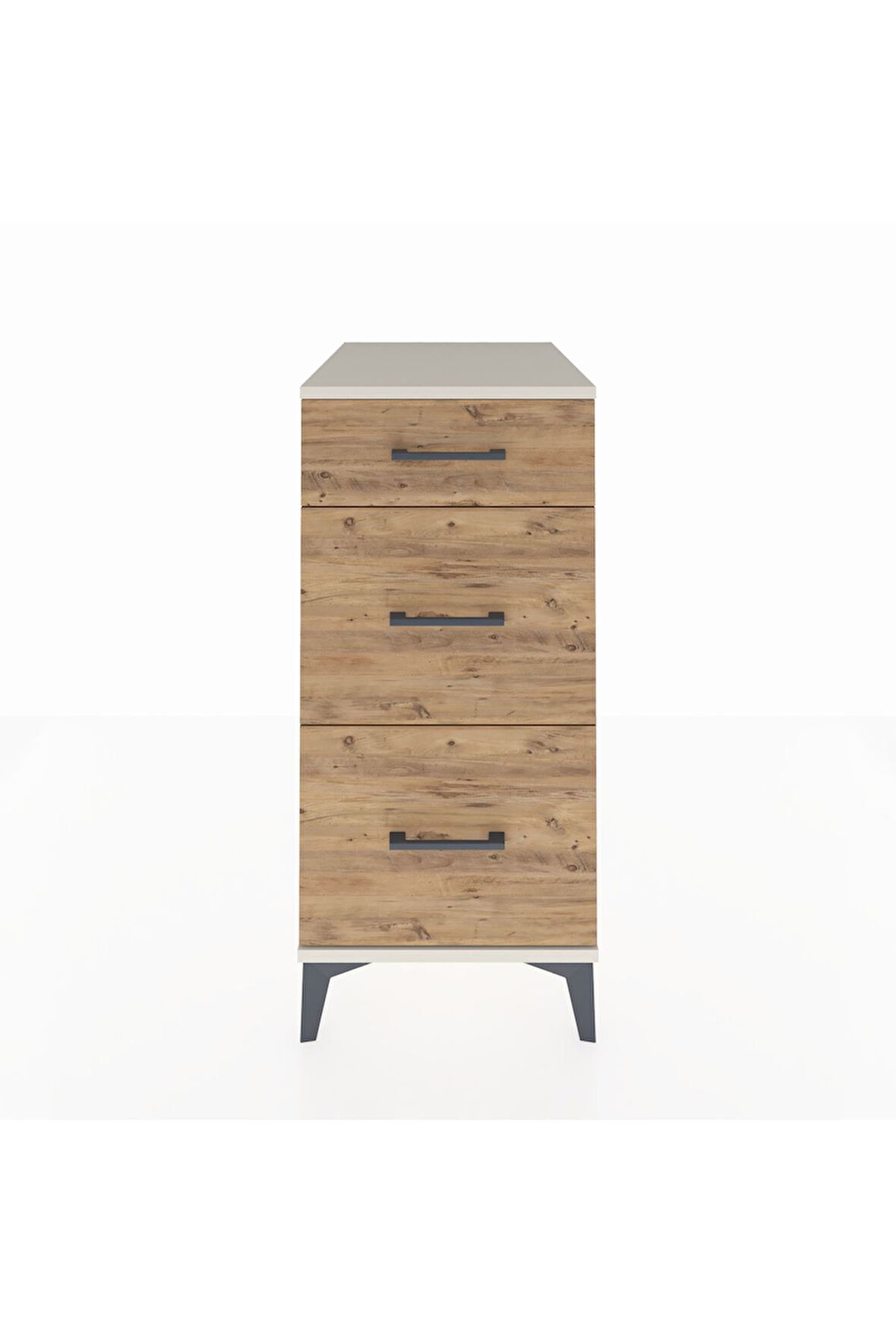 Kronos Komodin 3 Çekmeceli 44x59x96 Aytaşı-Çam