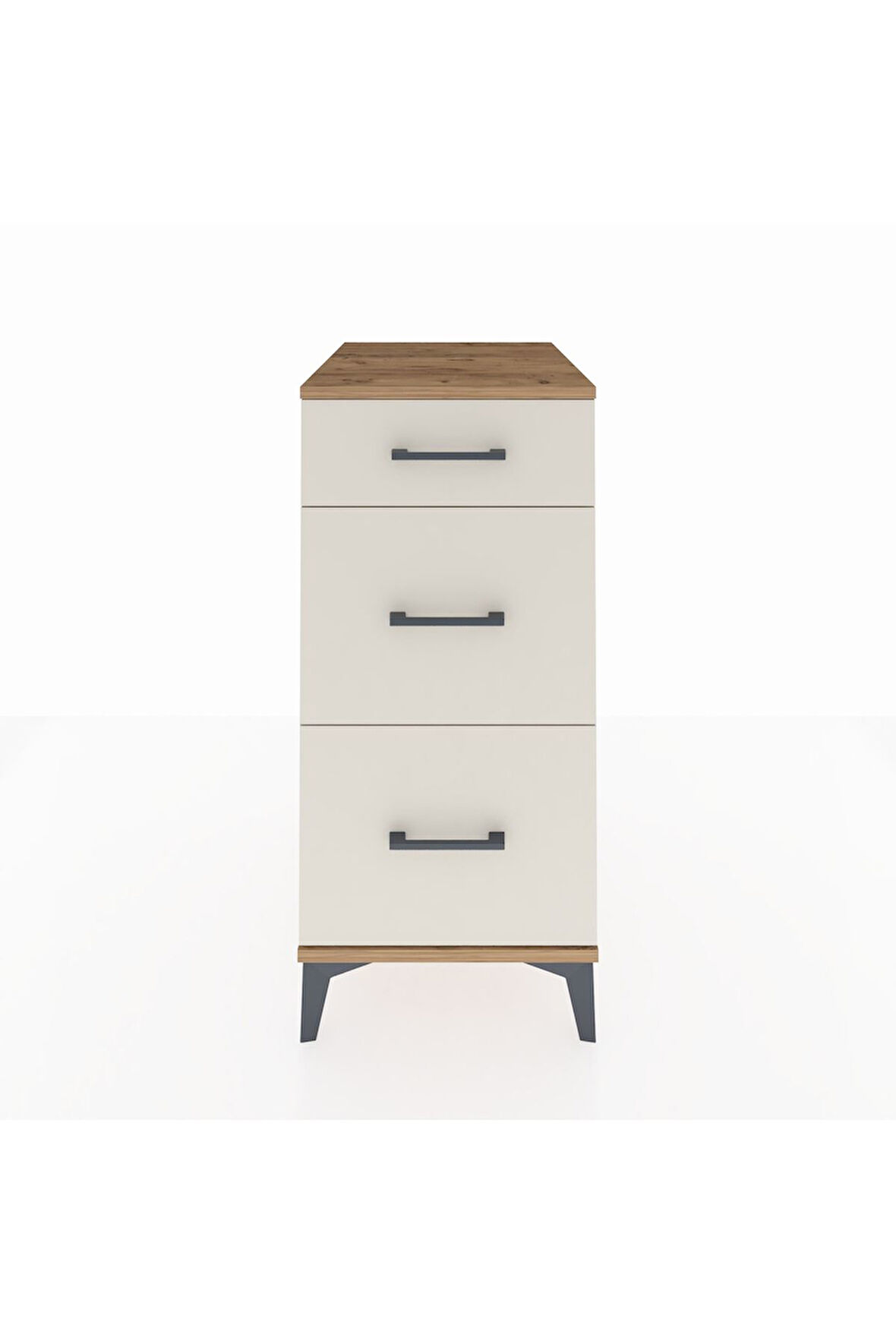 Kronos Komodin 3 Çekmeceli 44x59x96 Çam-Aytaşı