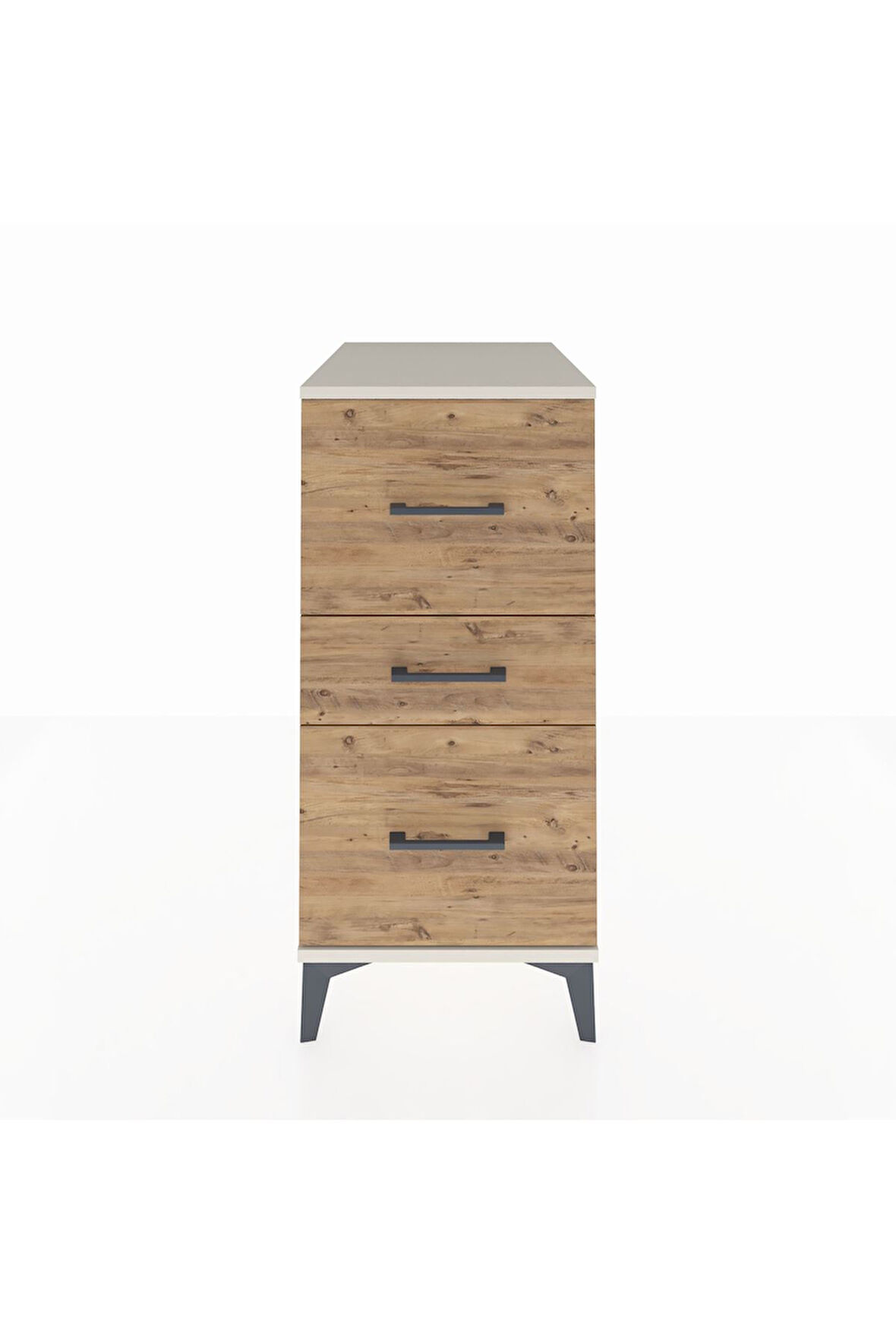 Kronos Komodin 3 Çekmeceli 44x59x96 Aytaşı-Çam