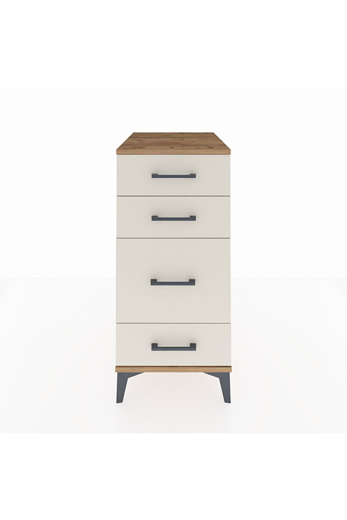 Kronos Komodin 4 Çekmeceli 44x59x96 Çam-Aytaşı