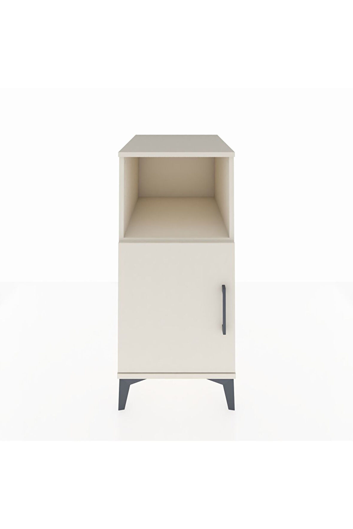 Kronos Komodin 2 Raflı Tek Kapaklı 44x59x96 Aytaşı-Aytaşı