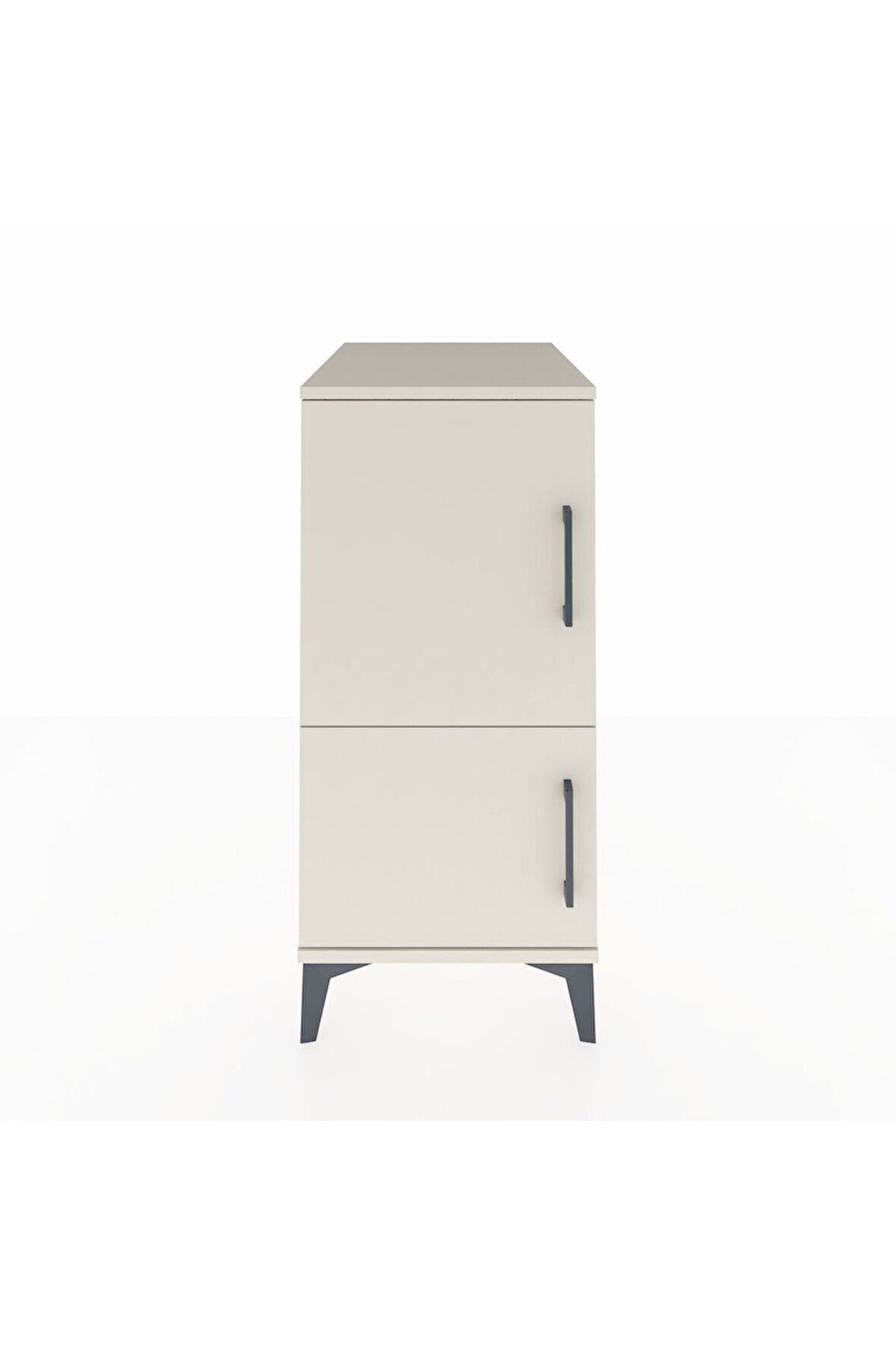 Kronos Komodin 3 Raflı 2 Kapaklı 44x59x96 Aytaşı-Aytaşı