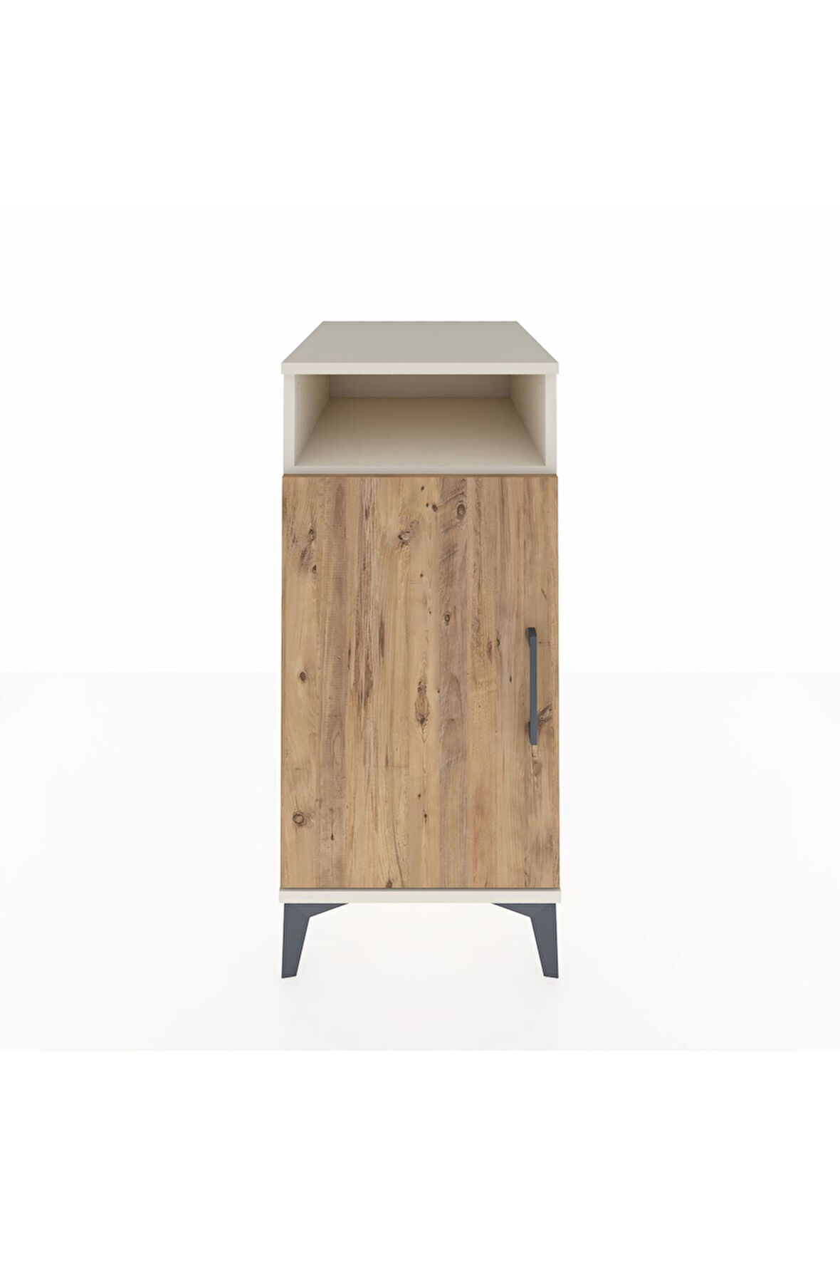 Kronos Komodin 3 Raflı Tek Kapaklı 44x59x96 Aytaşı-Çam