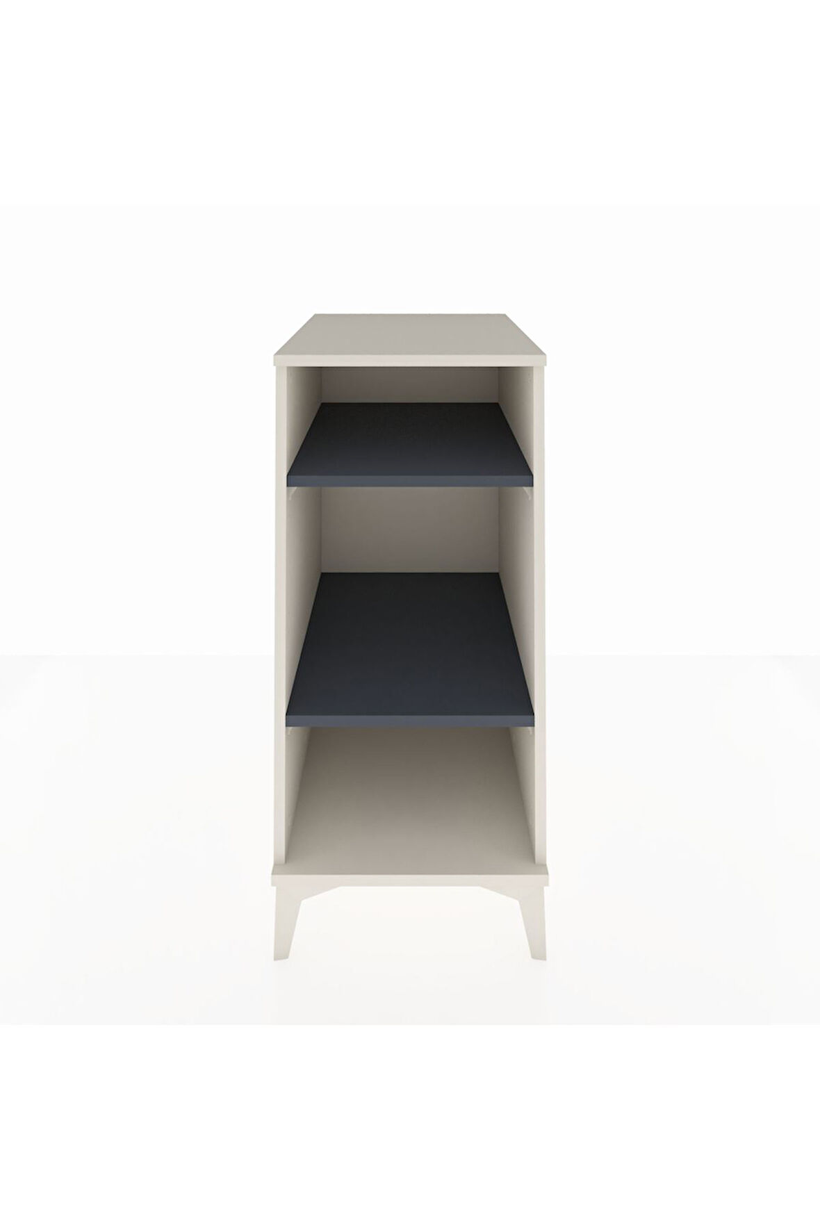 Kronos Komodin 2 Raflı 44x59x96 Aytaşı-Antrasit