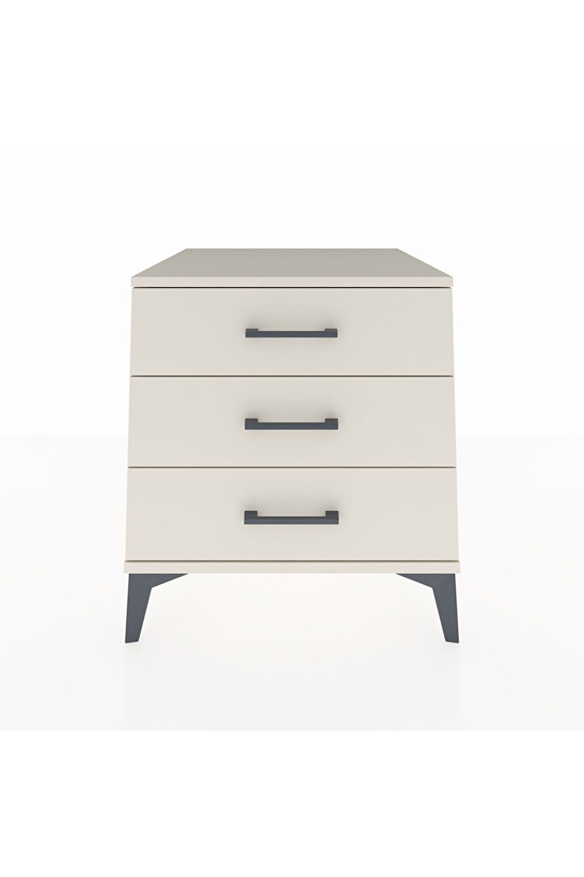 Kronos Komodin 3 Çekmeceli 60x59x64 Aytaşı-Aytaşı