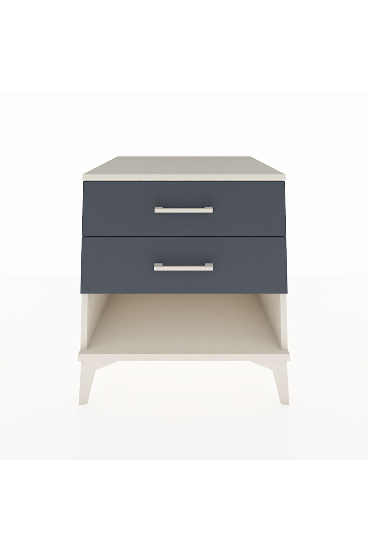 Kronos Komodin 2 Çekmeceli 60x59x64 Aytaşı-Antrasit