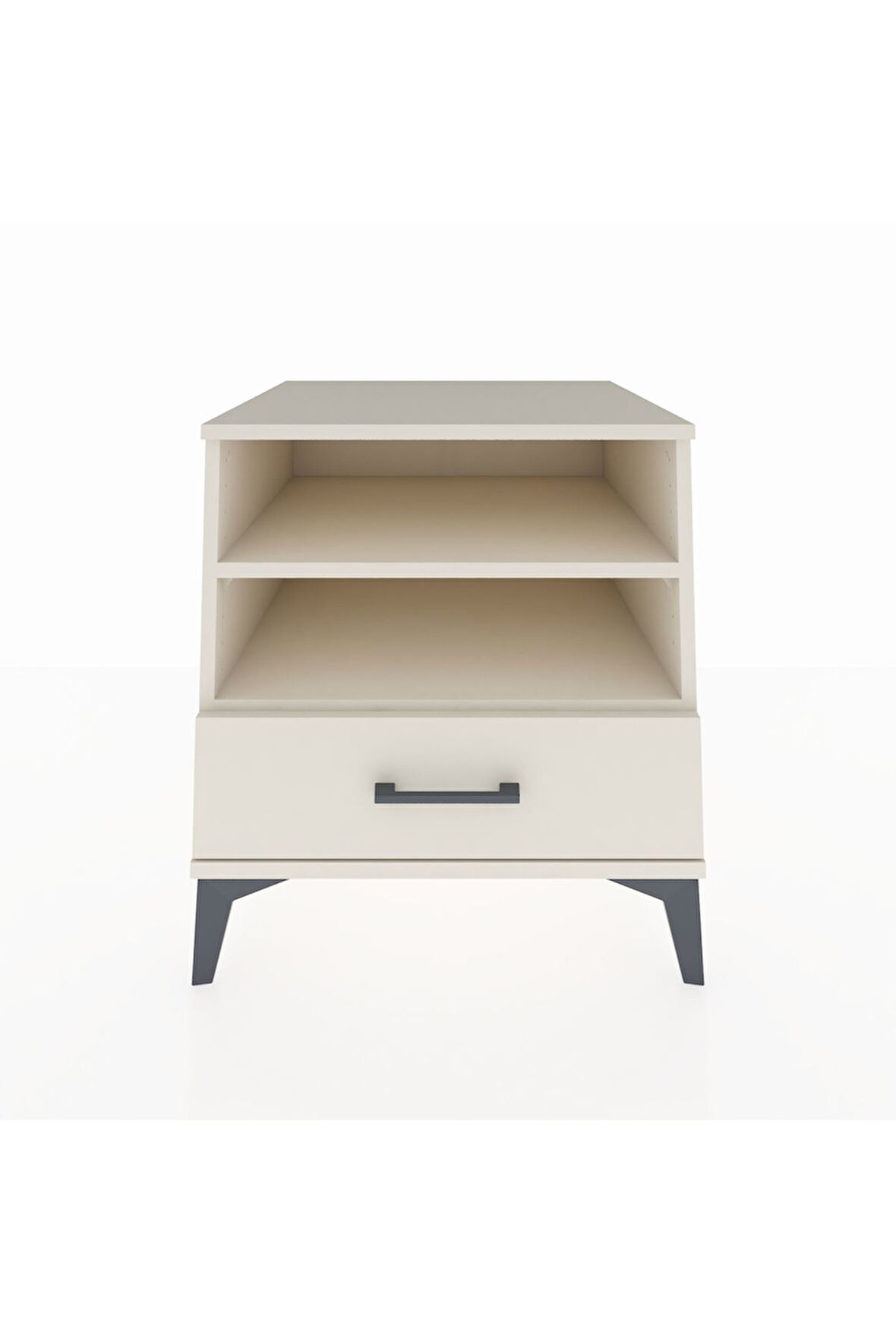 Kronos Komodin 2 Raflı Tek Çekmeceli 60x59x64 Aytaşı-Aytaşı