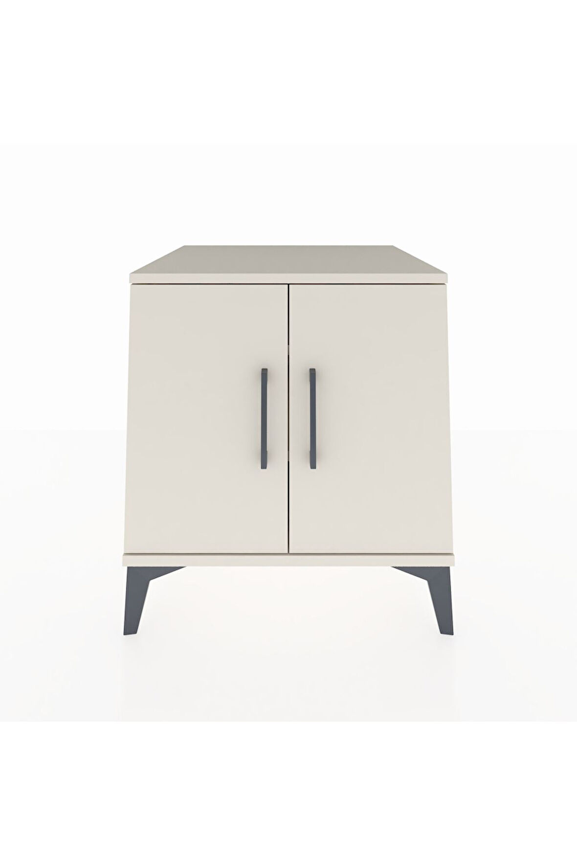 Kronos Komodin 2 Raflı 2 Kapaklı 60x59x64 Aytaşı-Aytaşı