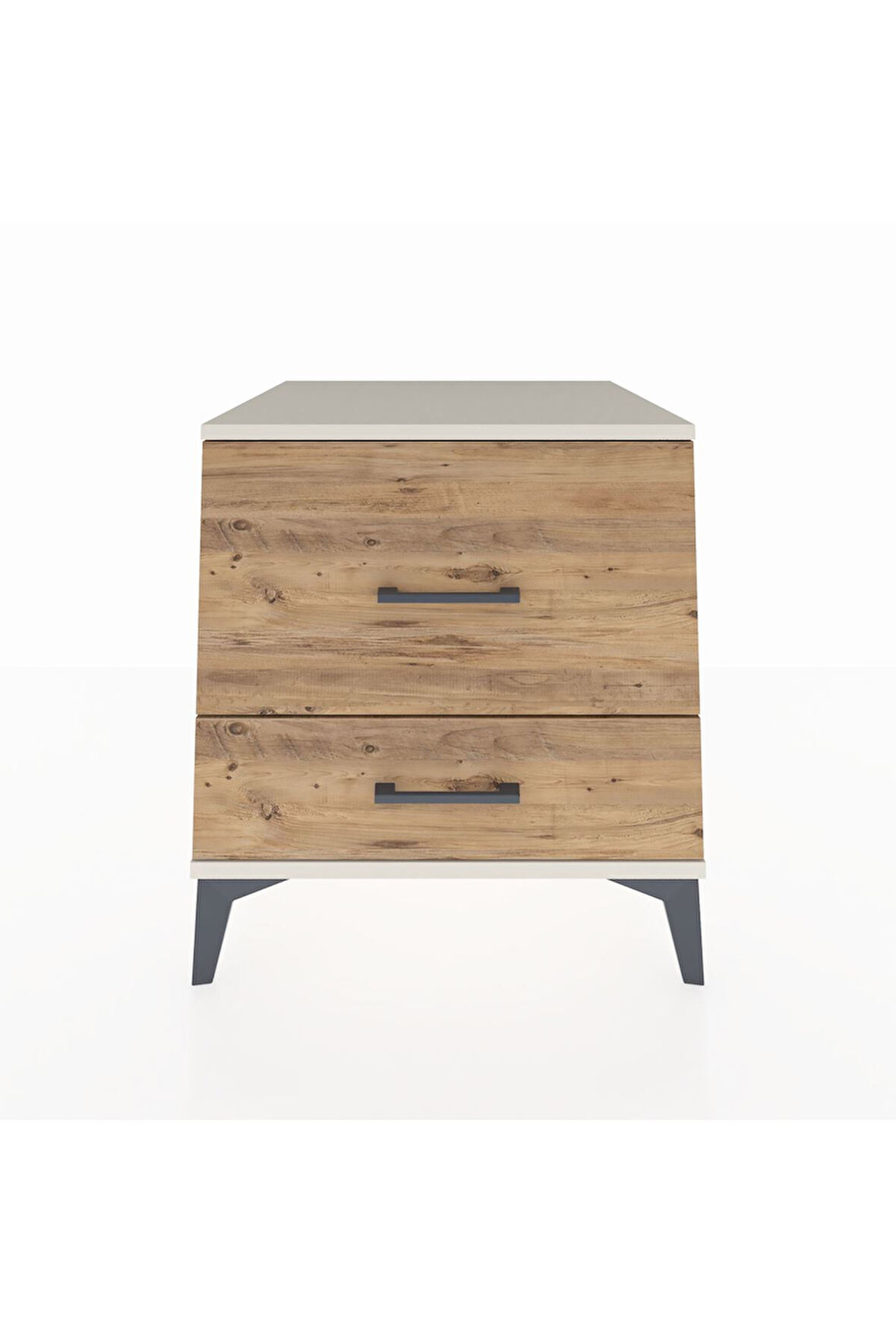 Kronos Komodin 2 Çekmeceli 60x59x64 Aytaşı-Çam