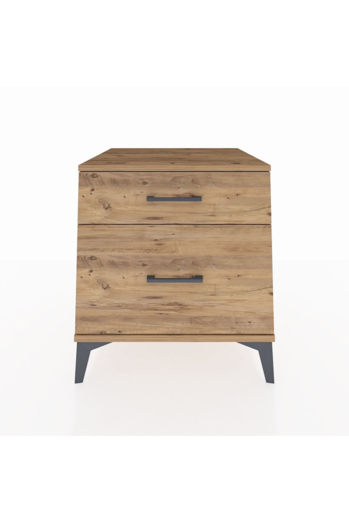 Kronos Komodin 2 Çekmeceli 60x59x64 Çam-Çam