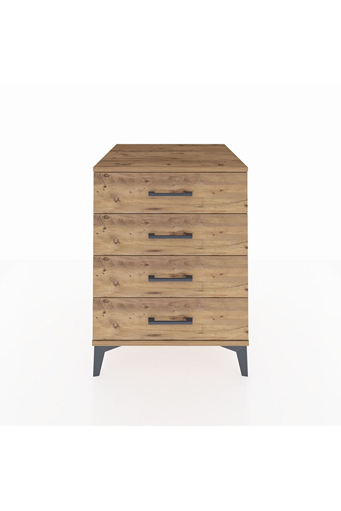 Kronos Komodin 4 Çekmeceli 60x59x80 Çam-Çam