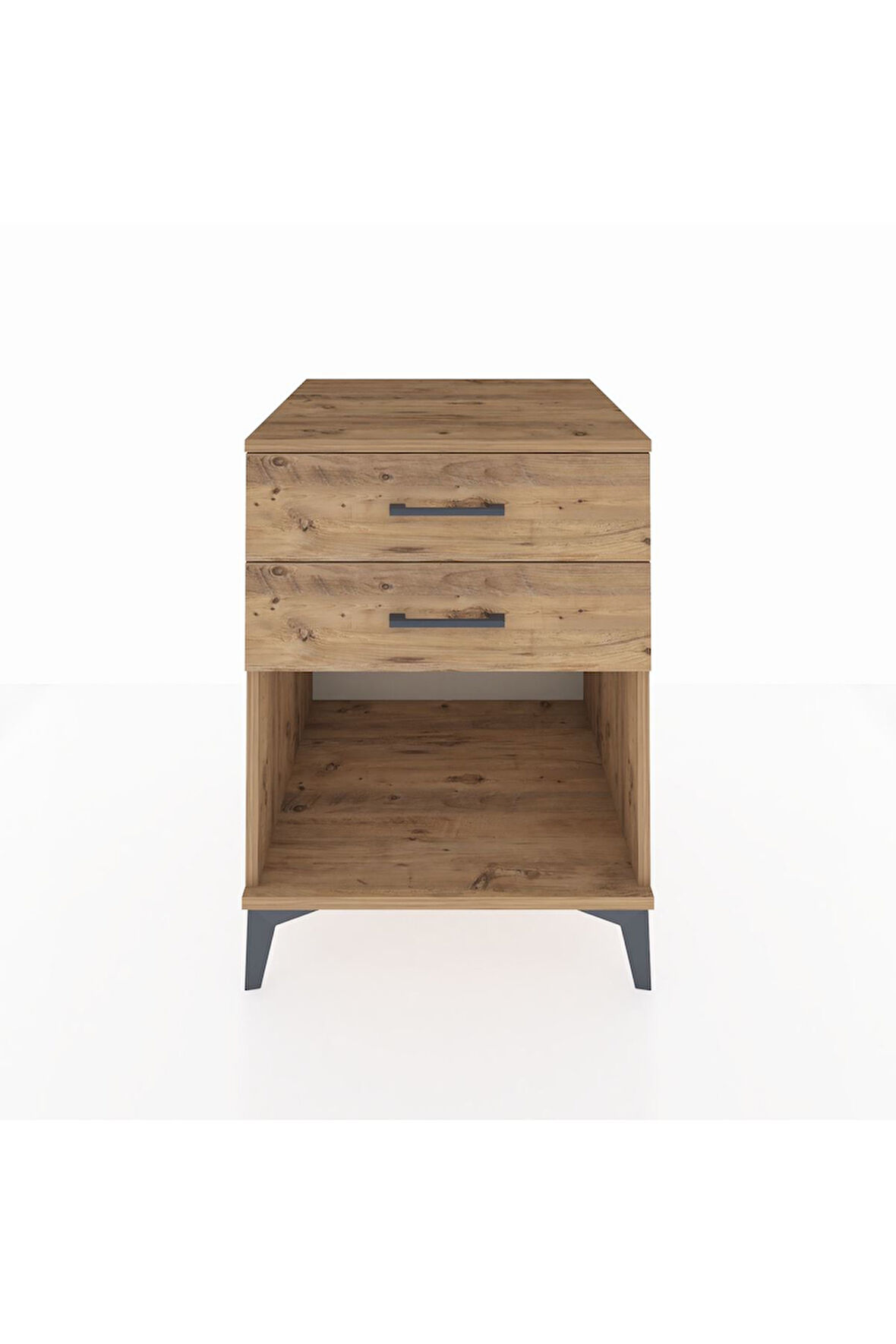 Kronos Komodin 2 Çekmeceli 60x59x80 Çam-Çam