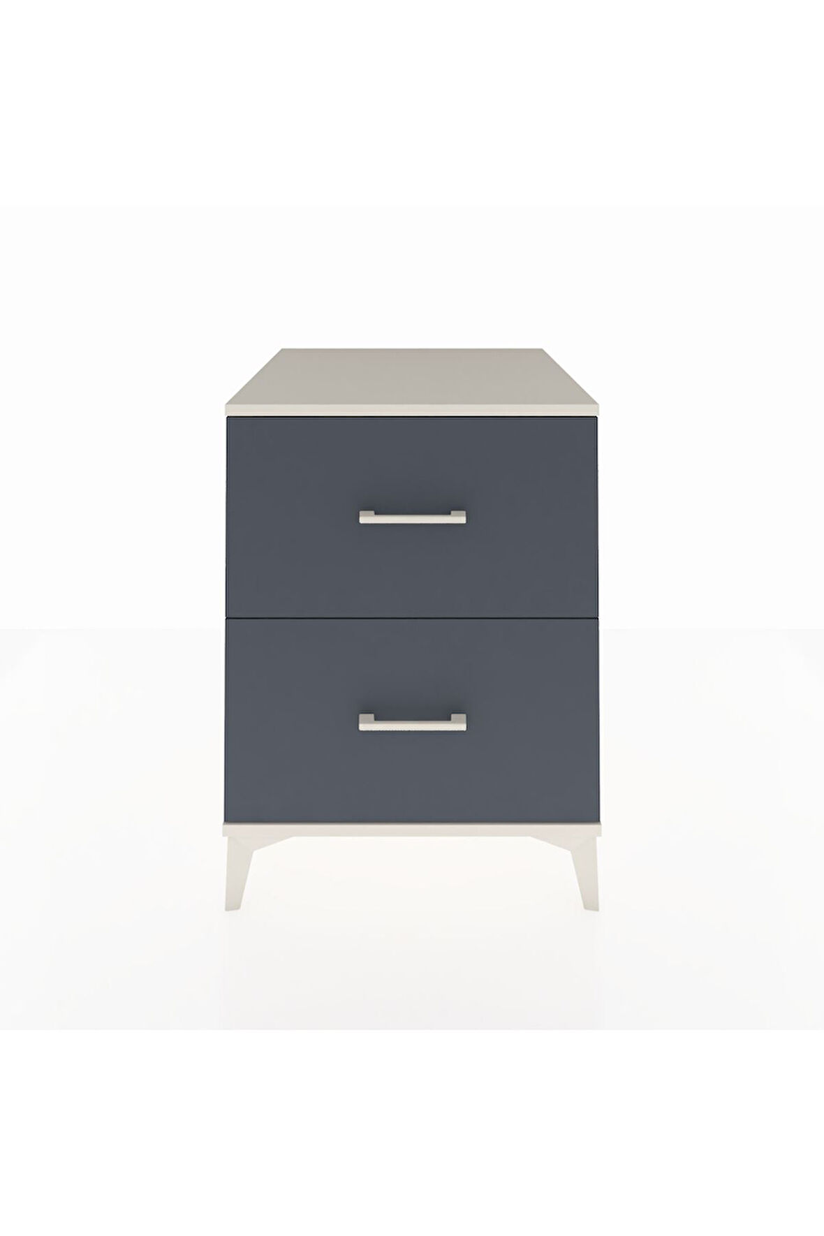 Kronos Komodin 2 Çekmeceli 60x59x80 Aytaşı-Antrasit