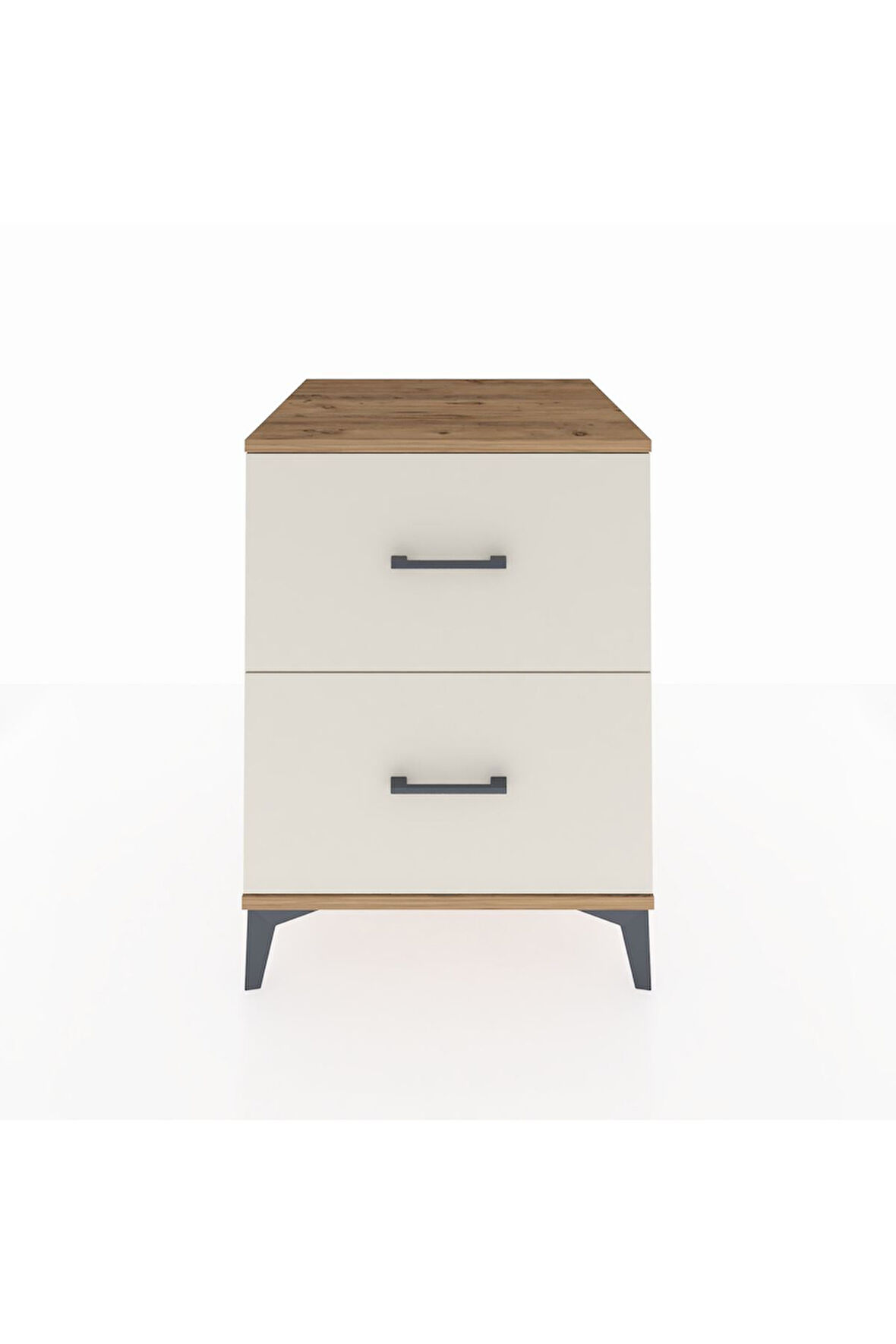 Kronos Komodin 2 Çekmeceli 60x59x80 Çam-Aytaşı