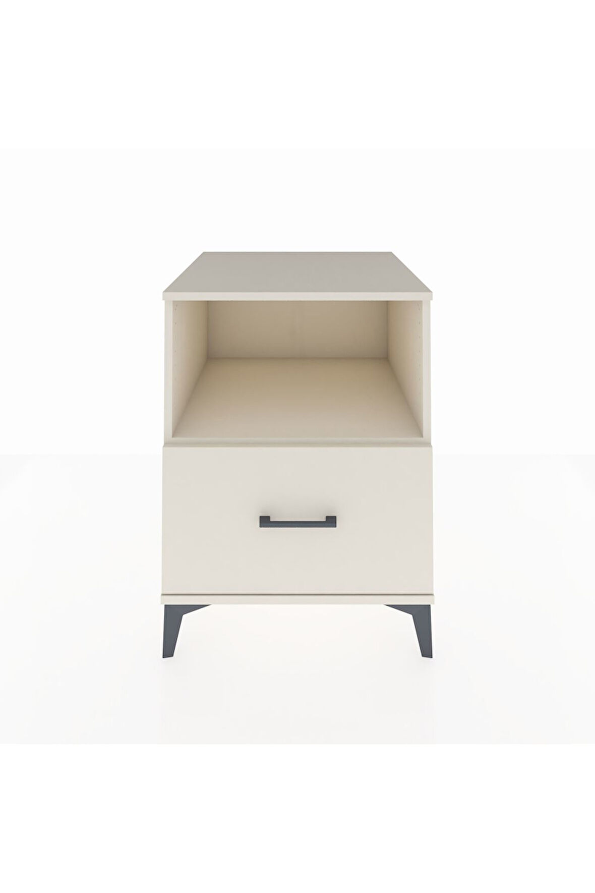 Kronos Komodin Tek Raflı Tek Çekmeceli 60x59x80 Aytaşı-Aytaşı