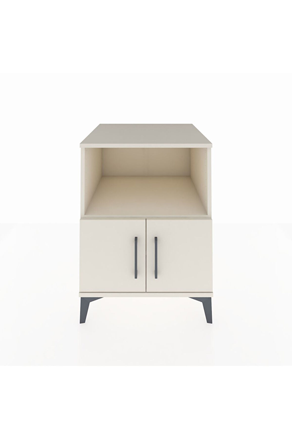 Kronos Komodin 2 Raflı 2 Kapaklı 60x59x80 Aytaşı-Aytaşı