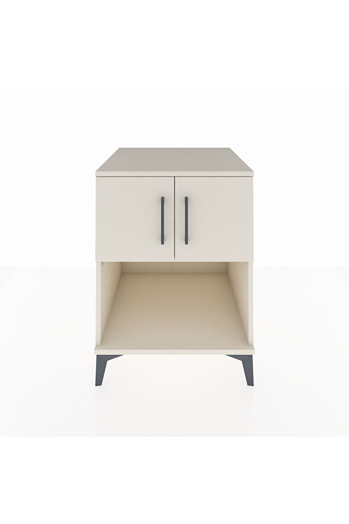 Kronos Komodin 2 Raflı 2 Kapaklı 60x59x80 Aytaşı-Aytaşı