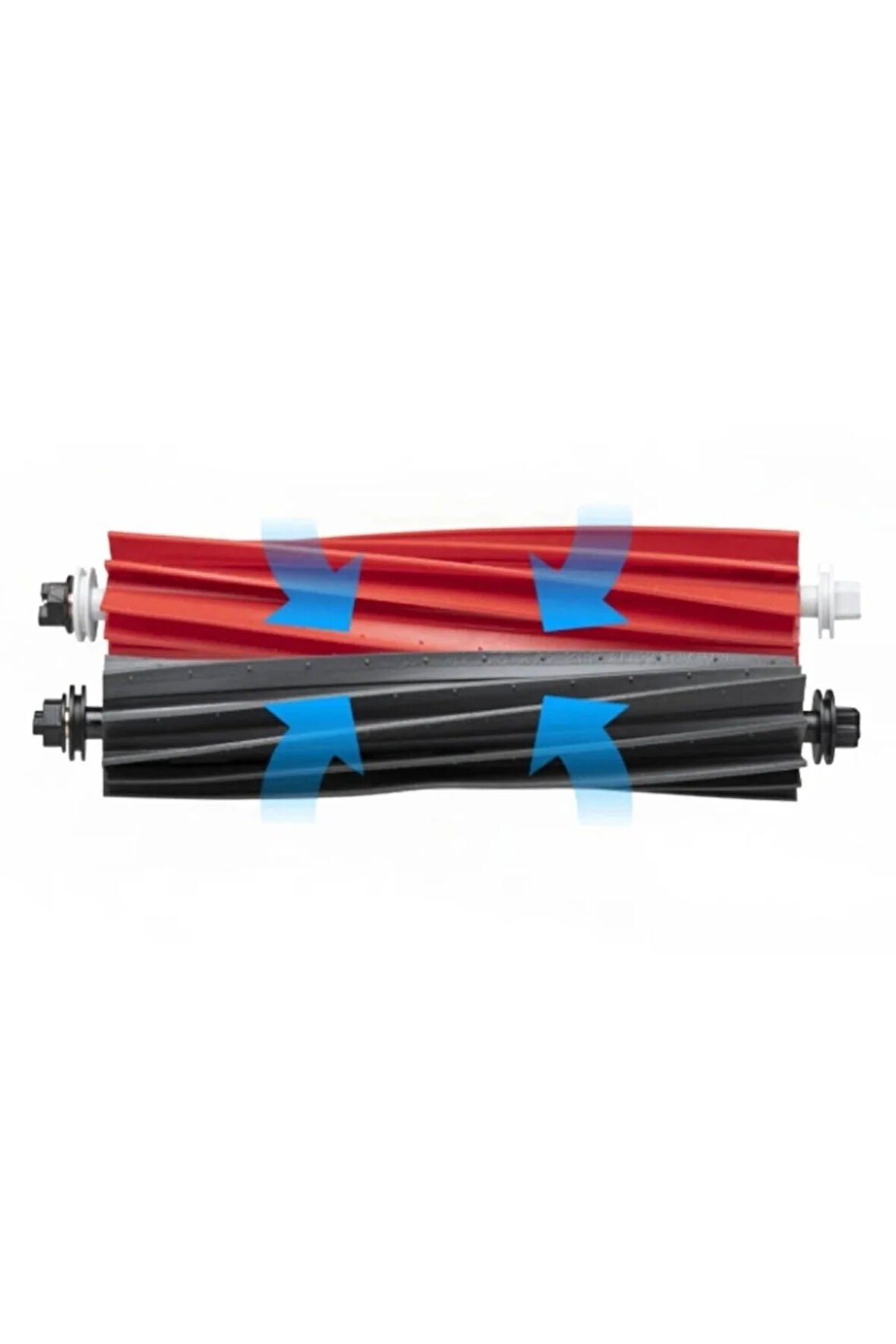 Roborock S8 ana rulo silikon fırça seti