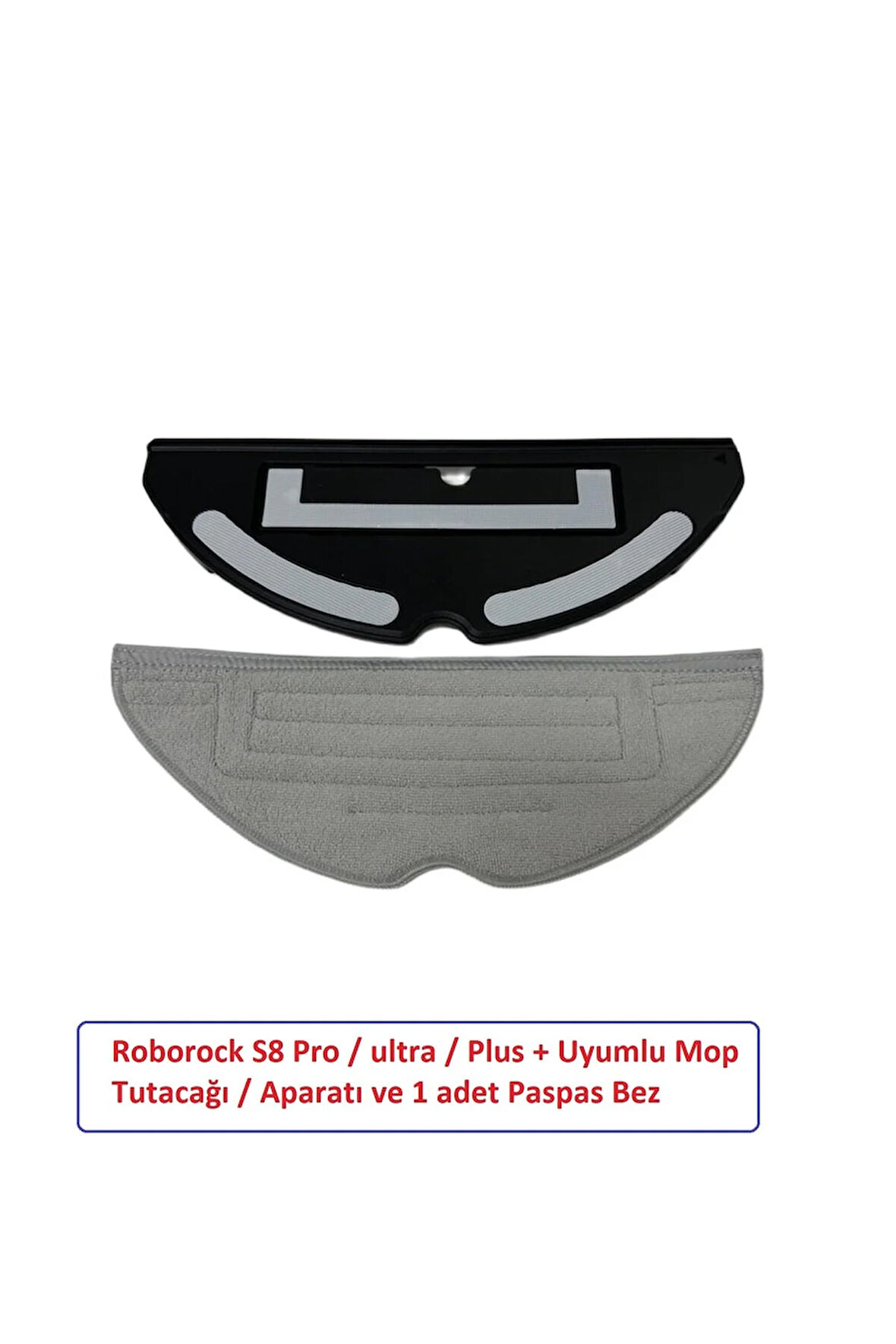 Roborock S7 S7 Sonic Mop Pro - Ultra Plus Uyumlu Mop Tutacağı Tutucu Aparat