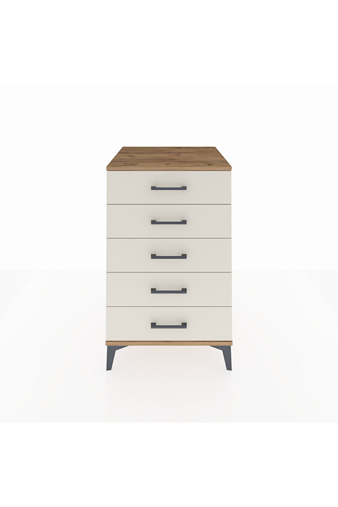 Kronos Komodin 5 Çekmeceli 60x59x96 Çam-Aytaşı
